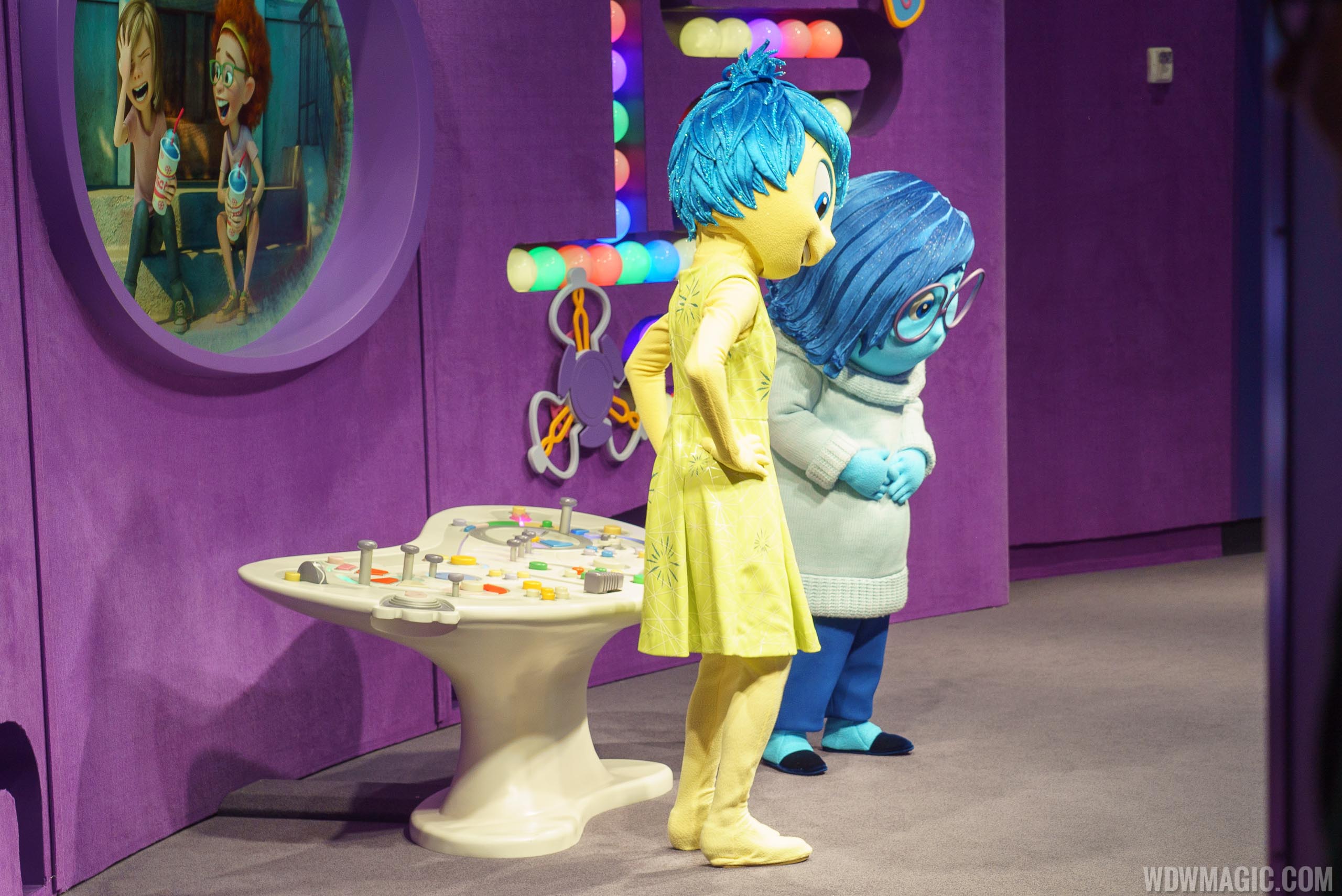 Photos Inside Out Meet And Greet With Joy And Sadness Now Open At Epcot