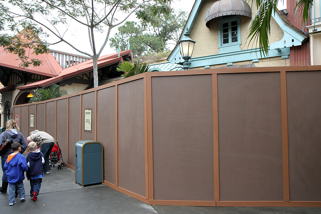Adventureland restrooms under refurbishment