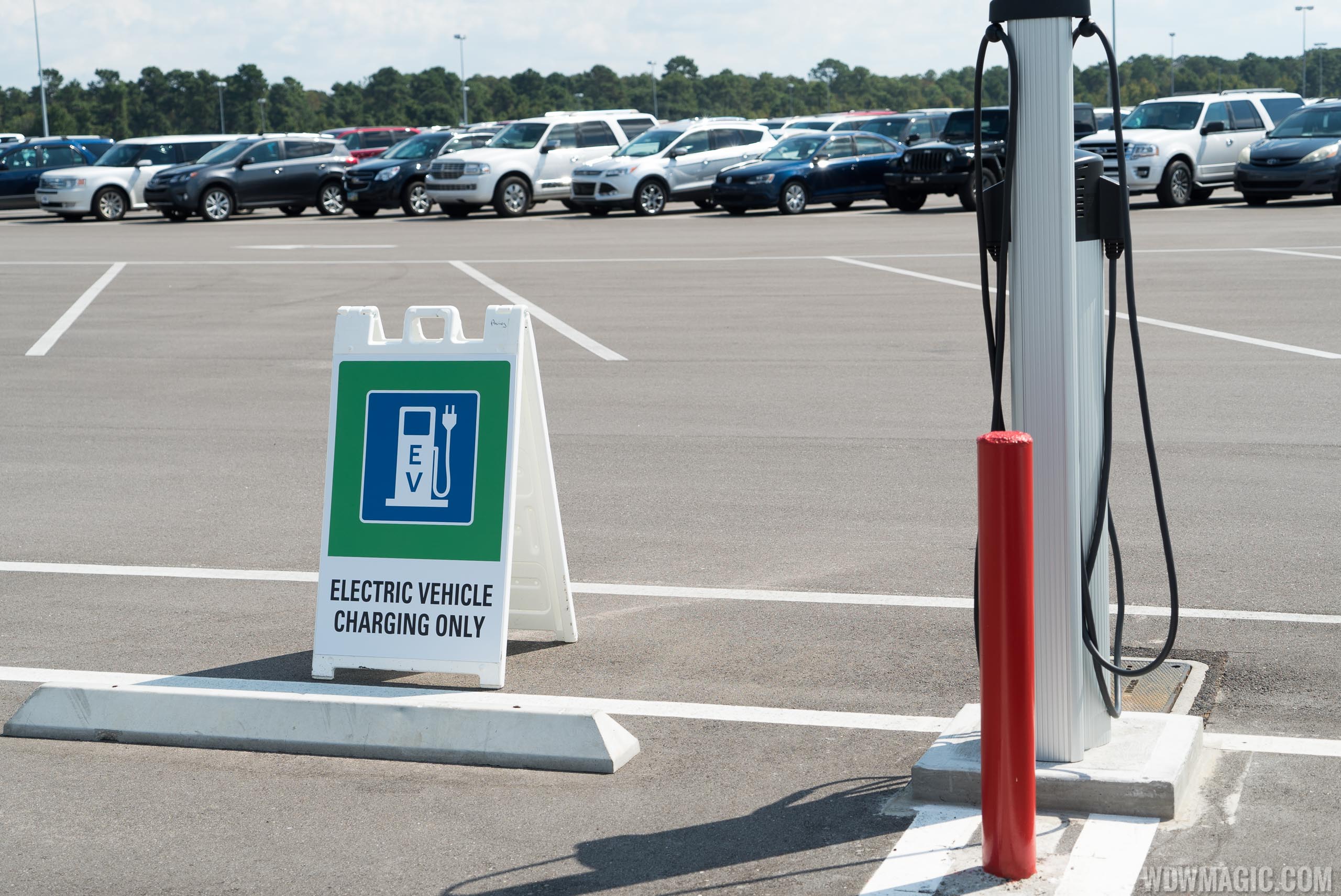 PHOTOS - Electric Vehicle charging now available at Disney's Animal Kingdom