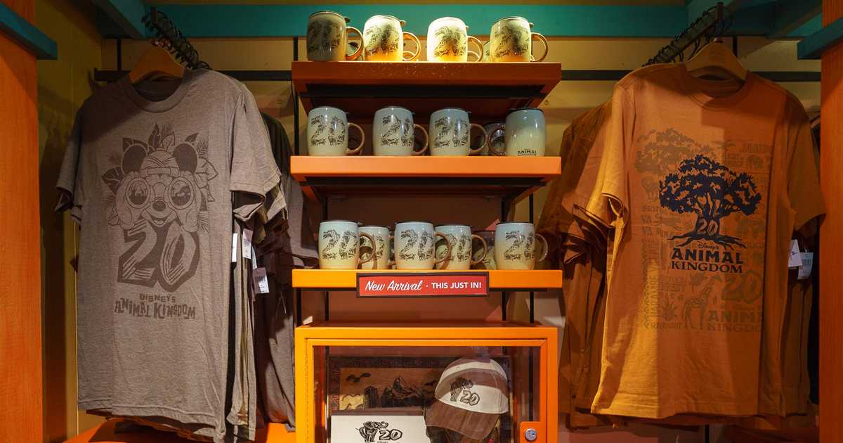 Disney's Animal Kingdom 20th anniversary merchandise - Photo 3 of 11