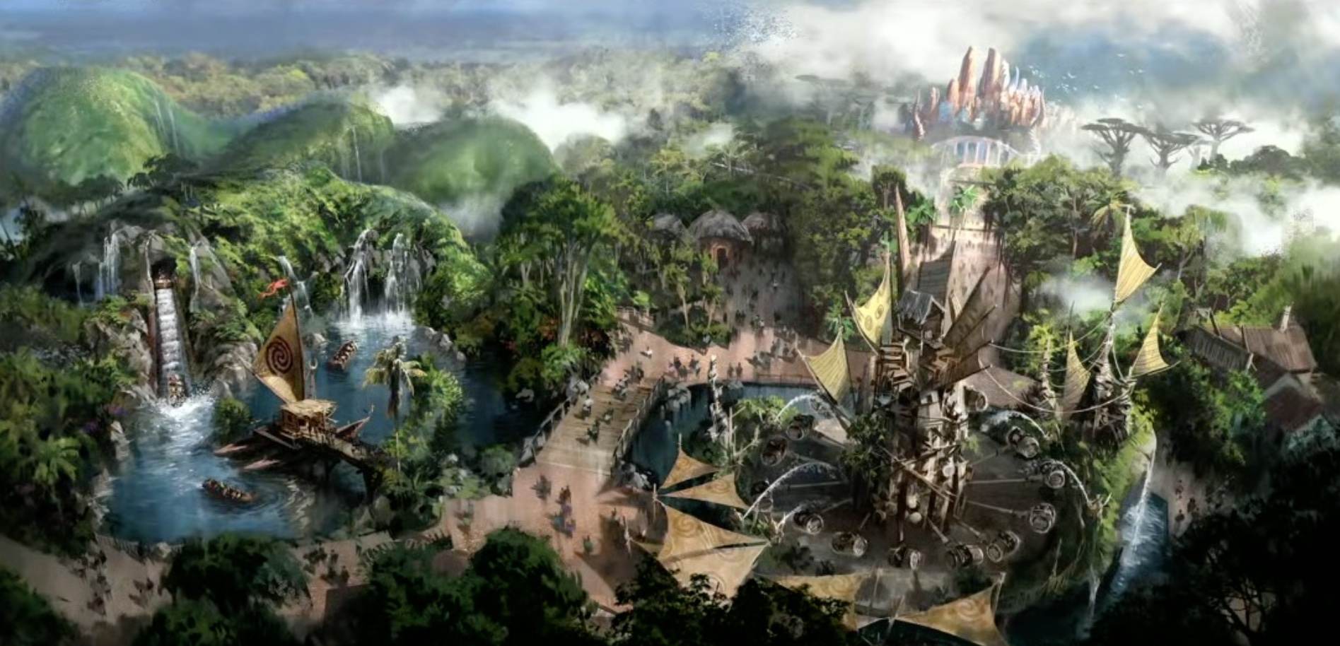 Disney previews model of Encanto and Indiana Jones expansion at Disney ...