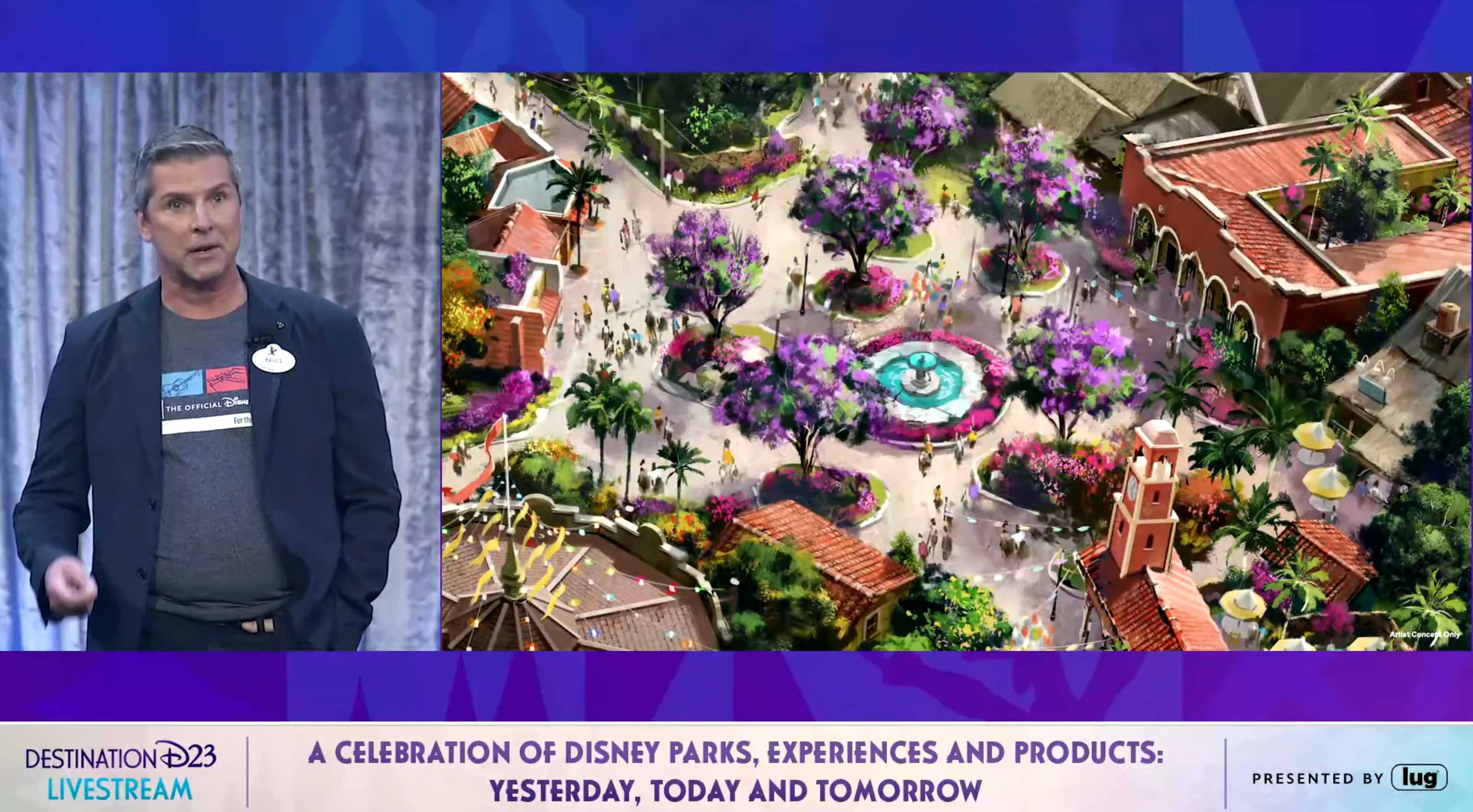 Tropical Americas Encanto land concept art at Disney's Animal Kingdom ...