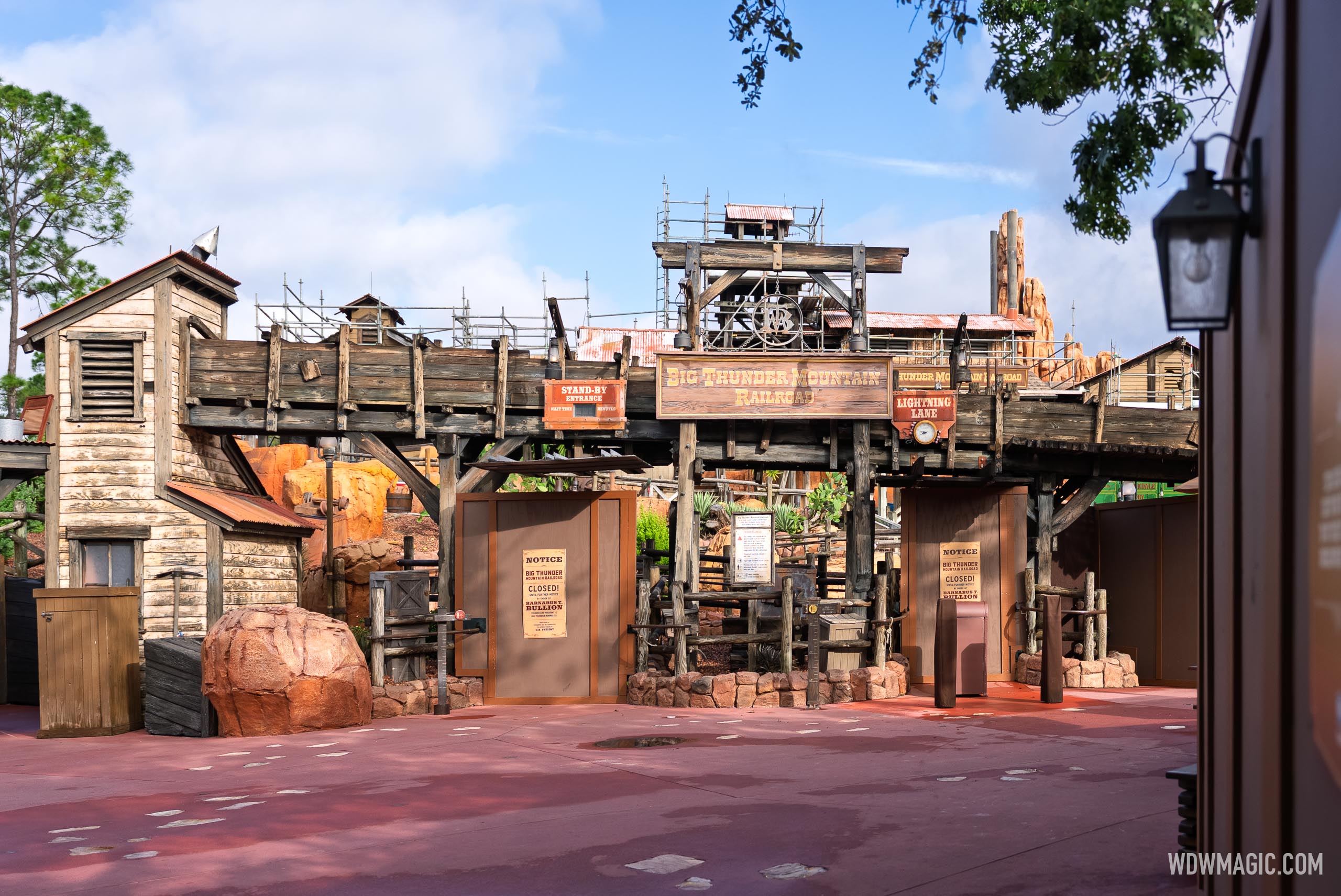 Big Thunder Mountain Refurbishment