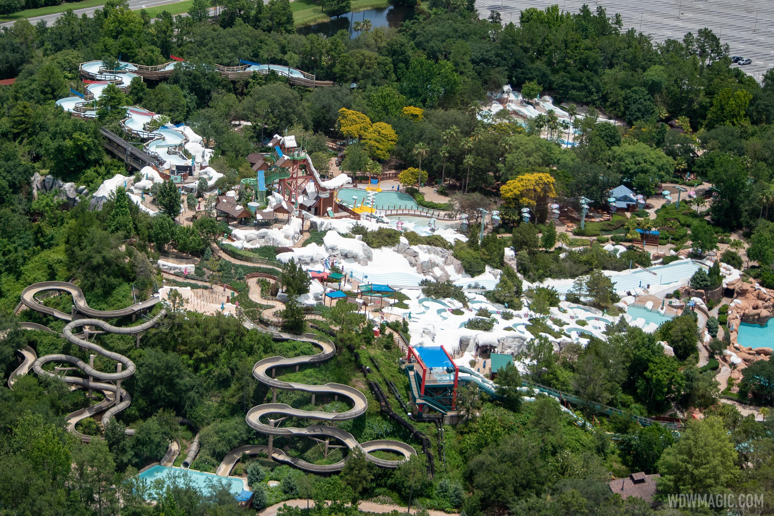 Blizzard Beach will be the first Disney water park to reopen in March