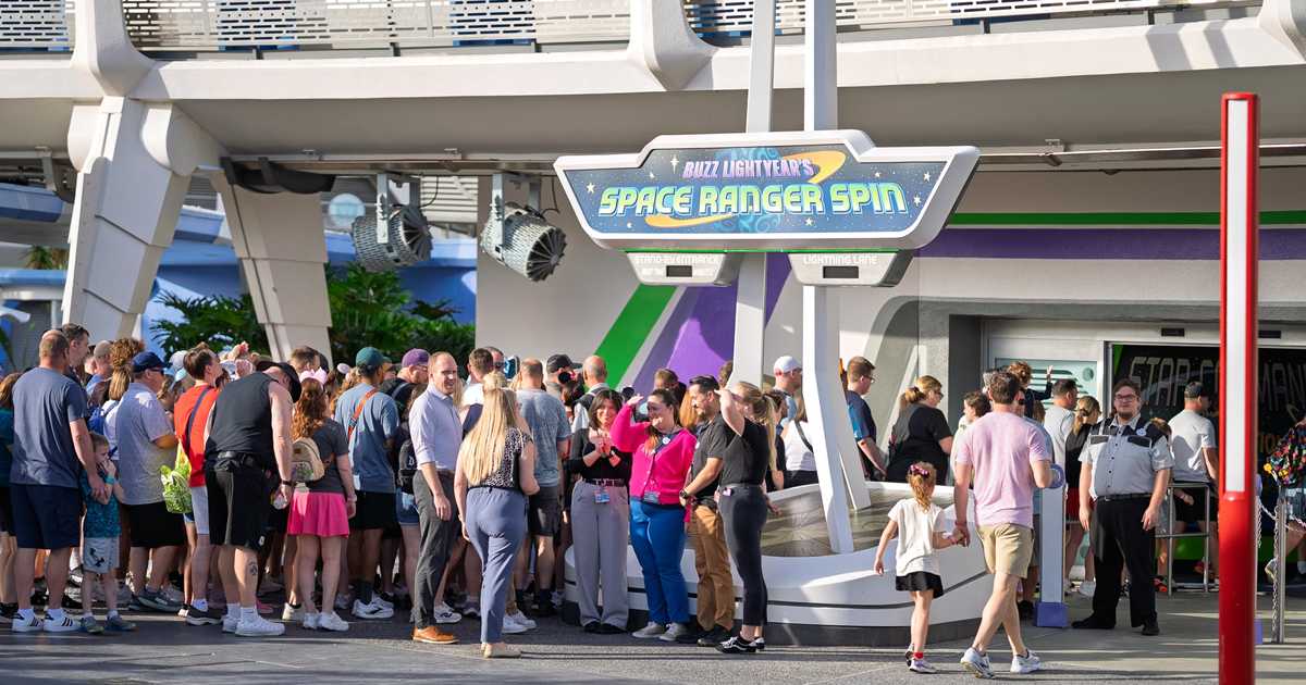 Magic Kingdom's Buzz Lightyear Soft Opening Photos