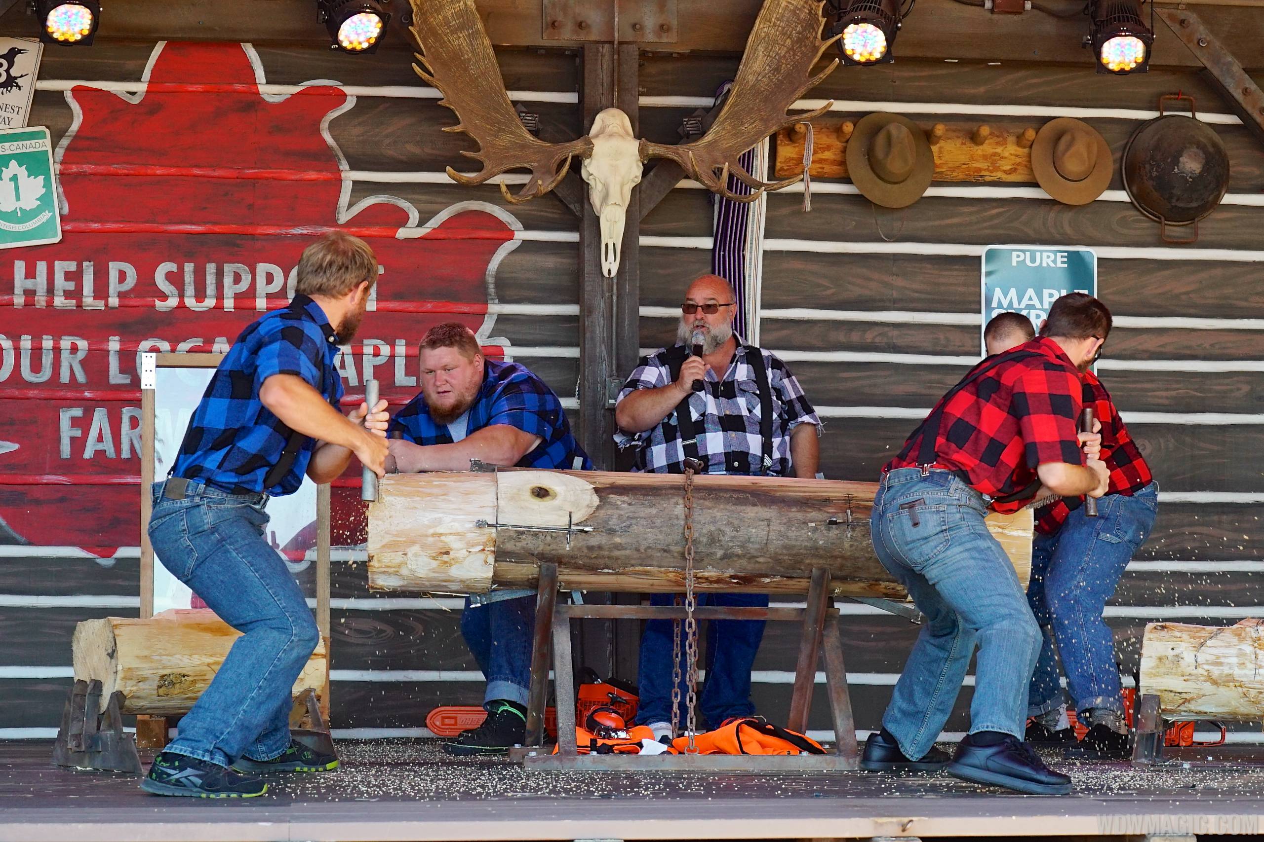 Canadian Lumberjacks opening day performance Photo 3 of 11