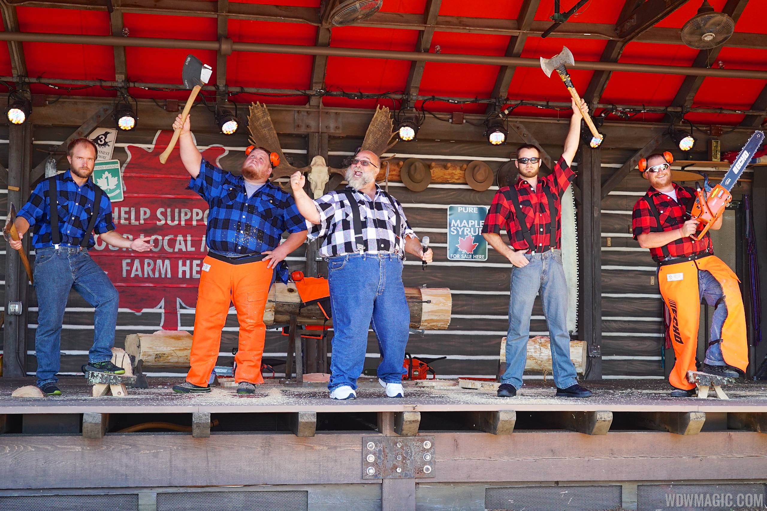 Canadian Lumberjacks opening day performance - Photo 10 of 11