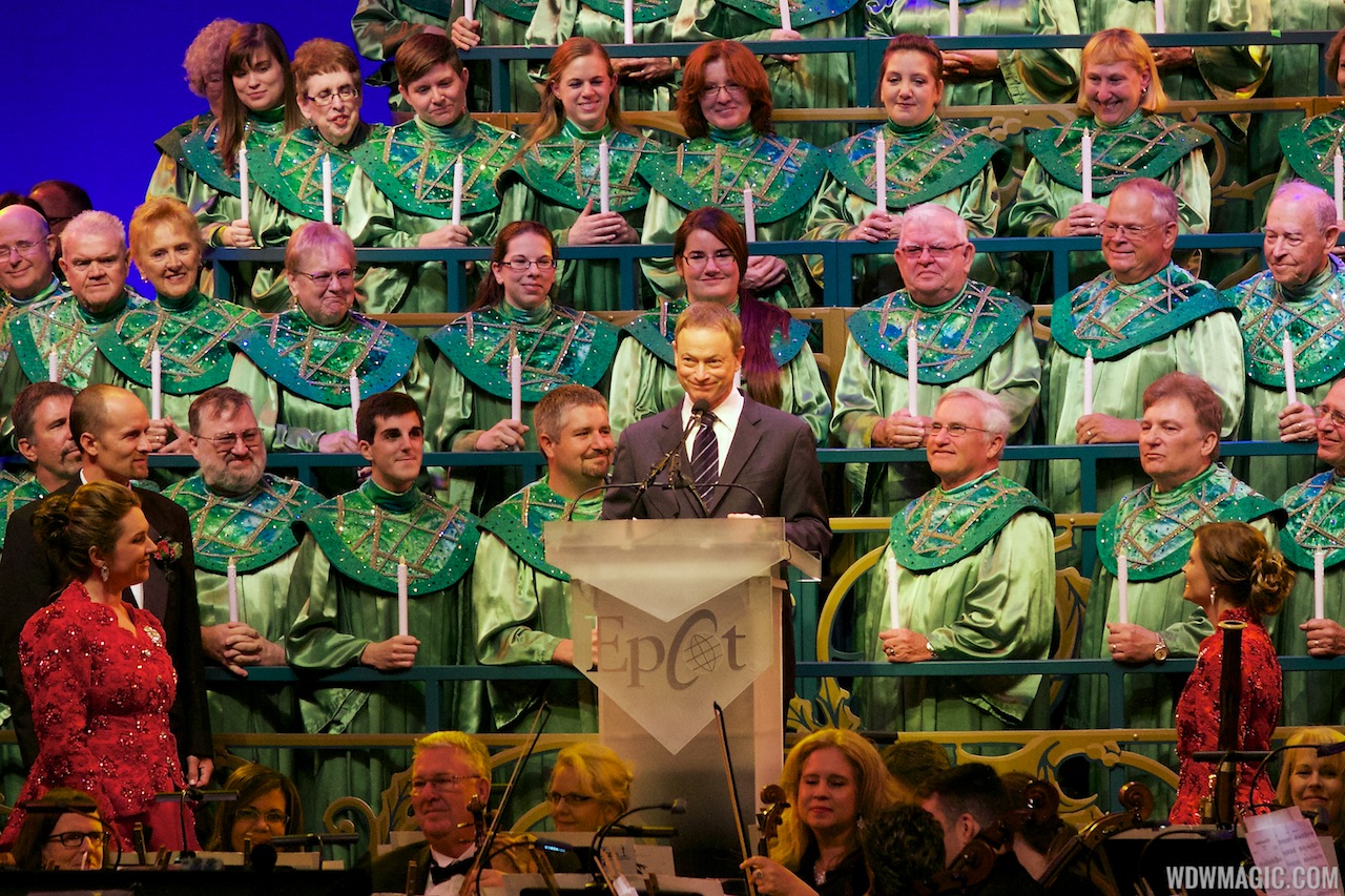 Gary Sinise narrating Candlelight Processional 2013 Gary Sinise narrating Candlelight Processional 2013
