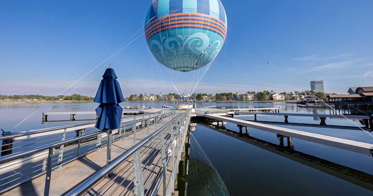 First Look: New Aerophile Balloon Takes Flight at Disney Springs