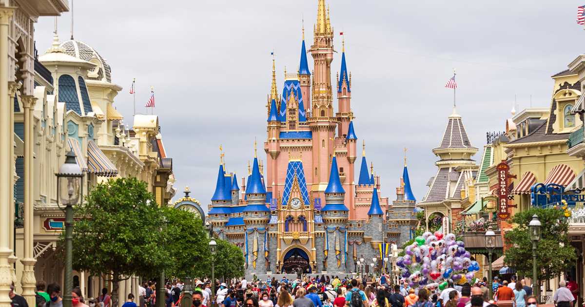 50th anniversary Cinderella Castle additions - April 1 2021