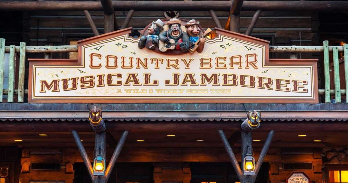 Country Bear Musical Jamboree Marquee Preview