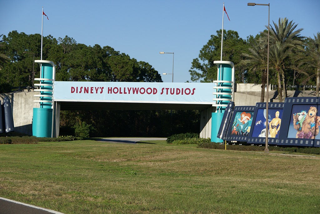 Disney's Hollywood Studios temporary main entry signage