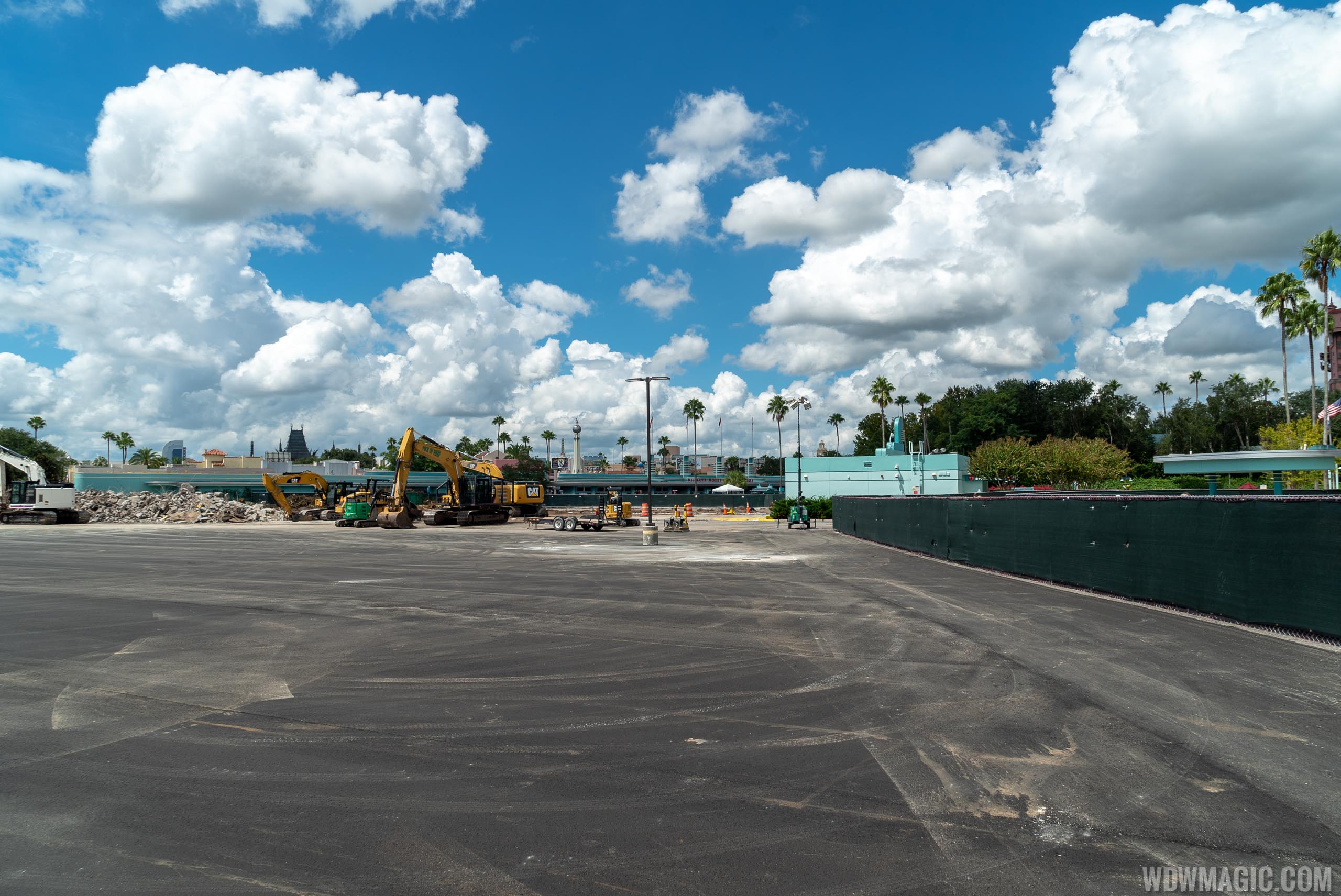 Disney S Hollywood Studios Former Bus Stop Demolition And