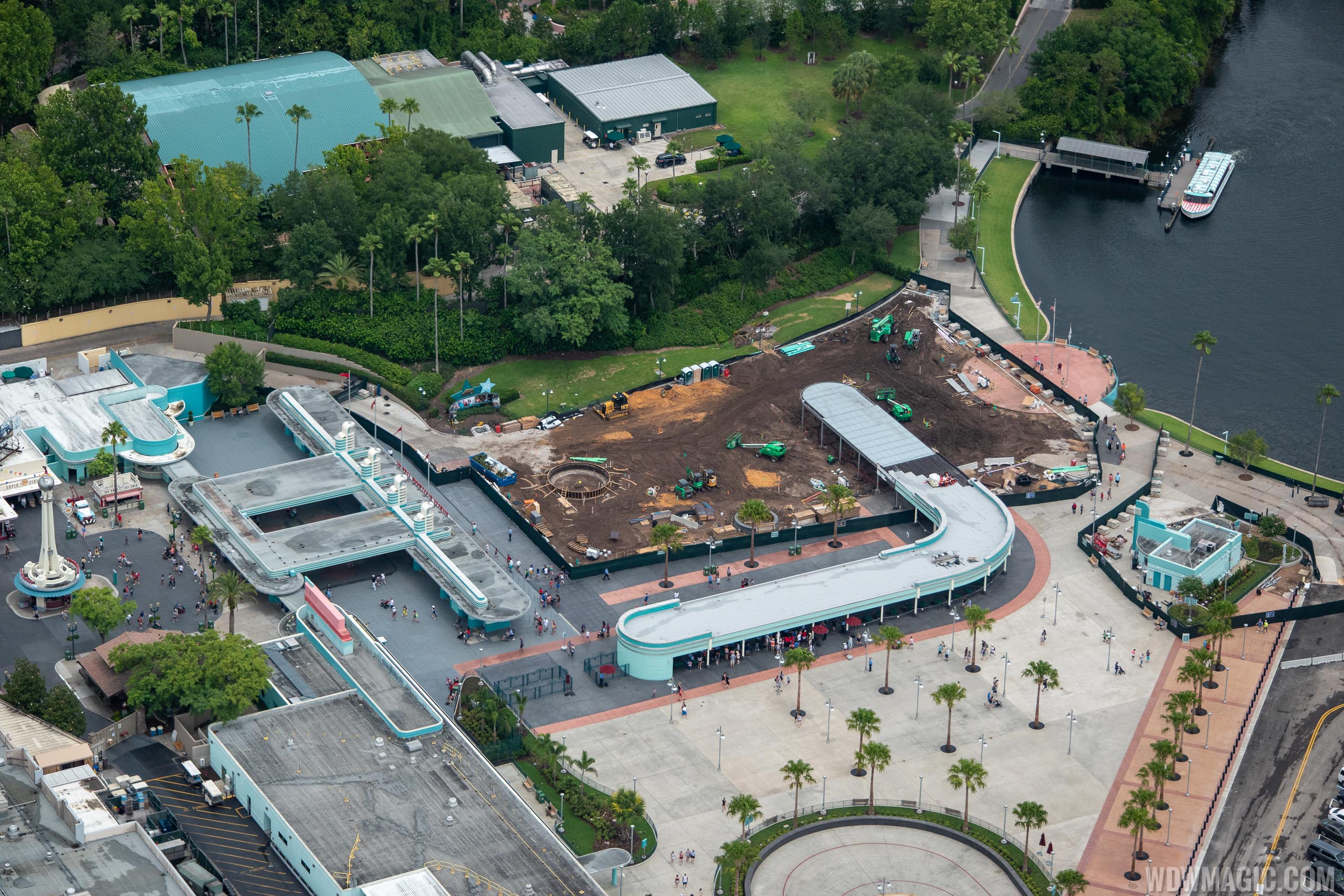 PHOTOS - Aerial view of the new Disney's Hollywood Studios entrance