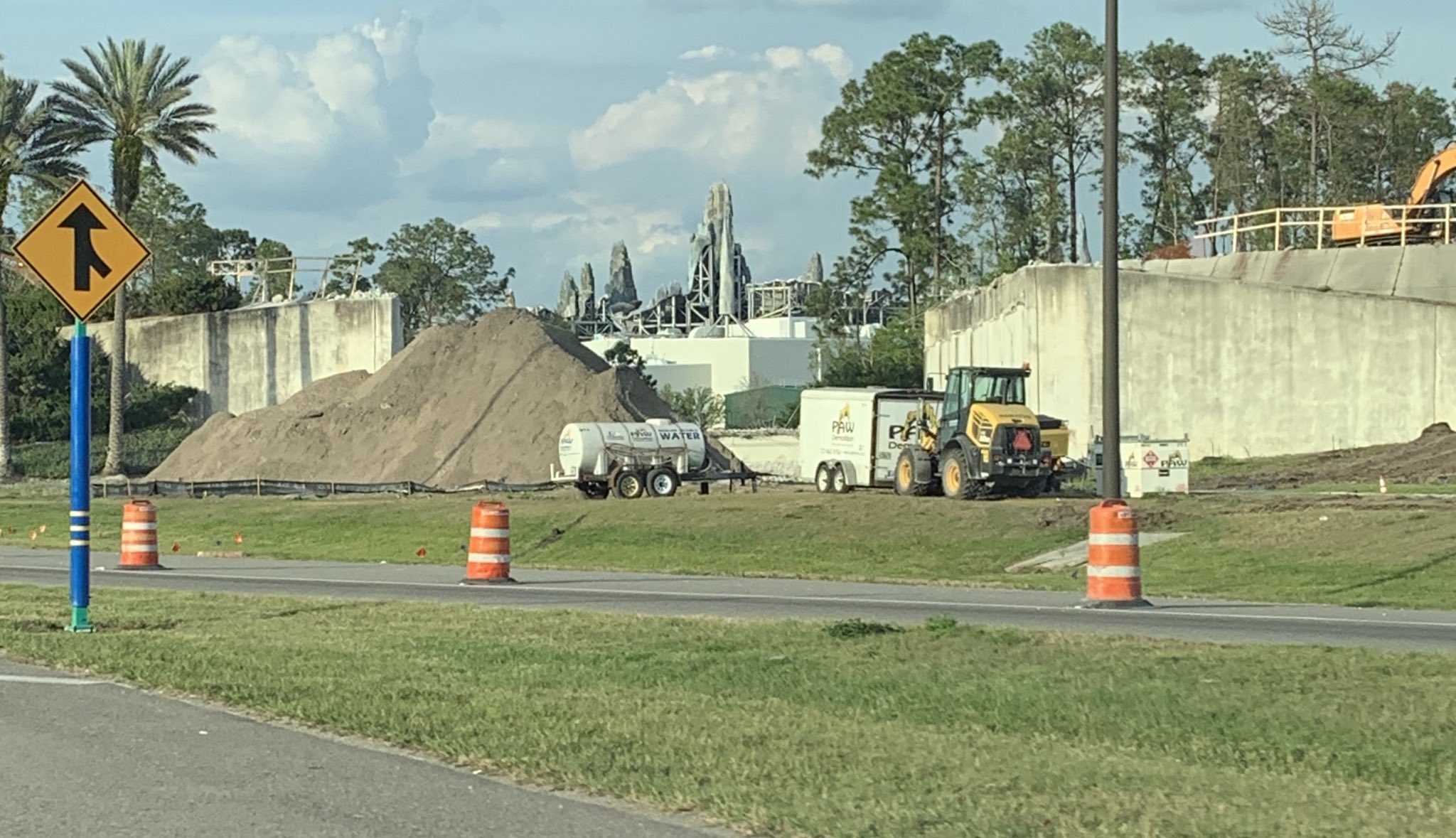 Disney's Hollywood Studios main entrance demolished