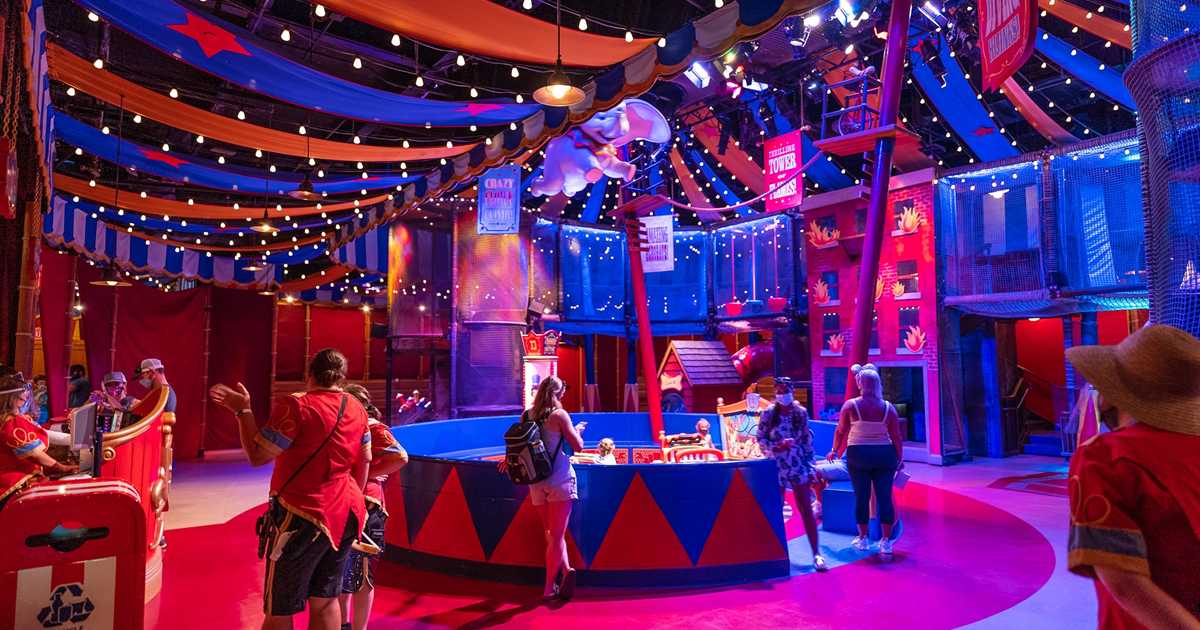 Dumbo queue indoor playground reopens - June 7 2021 - Photo 4 of 6