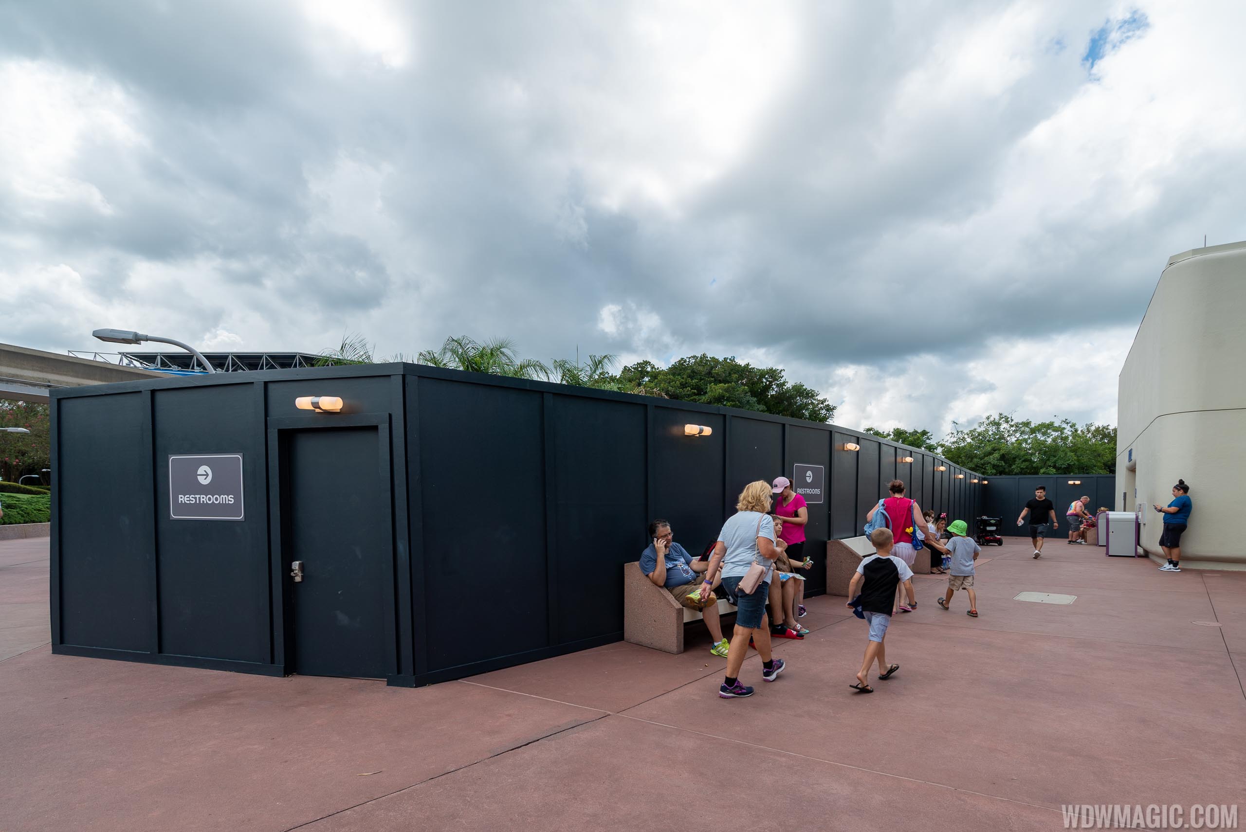 Epcot Future World Construction Walls - September 2019 - Photo 11 of 11