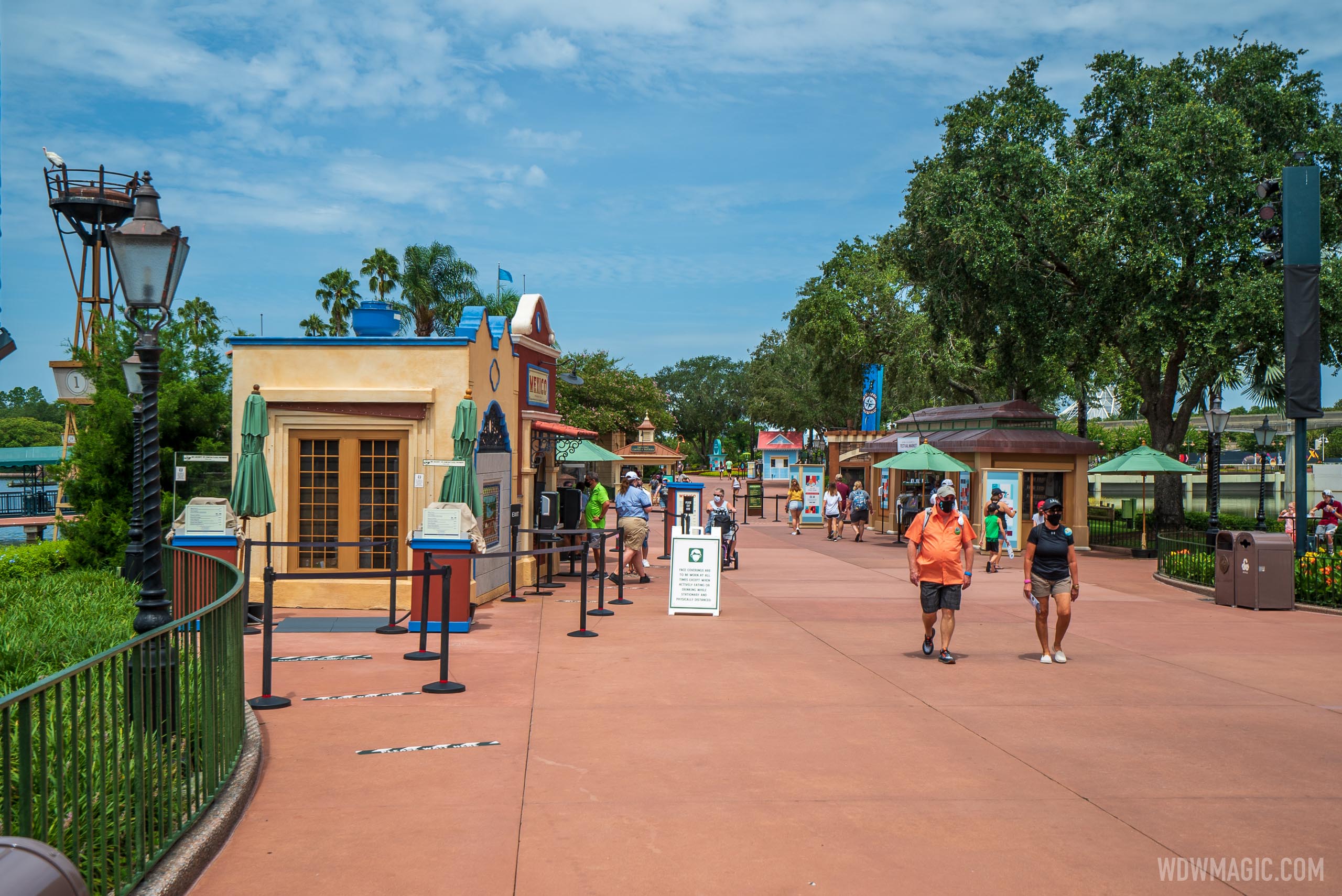 Walkthrough of EPCOT July 29 2020 Photo 27 of 28