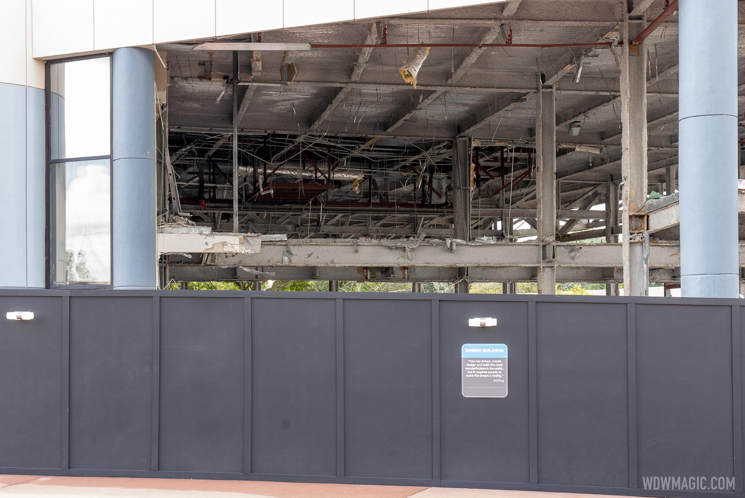 EPCOT Future World West demolition - December 14 2020 - Photo 3 of 7