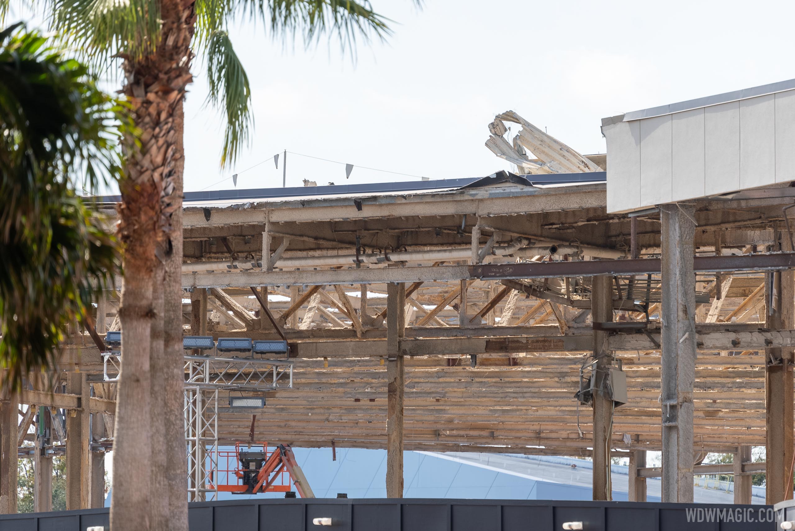 EPCOT Innoventions West demolition - February 9 2021 - Photo 9 of 9