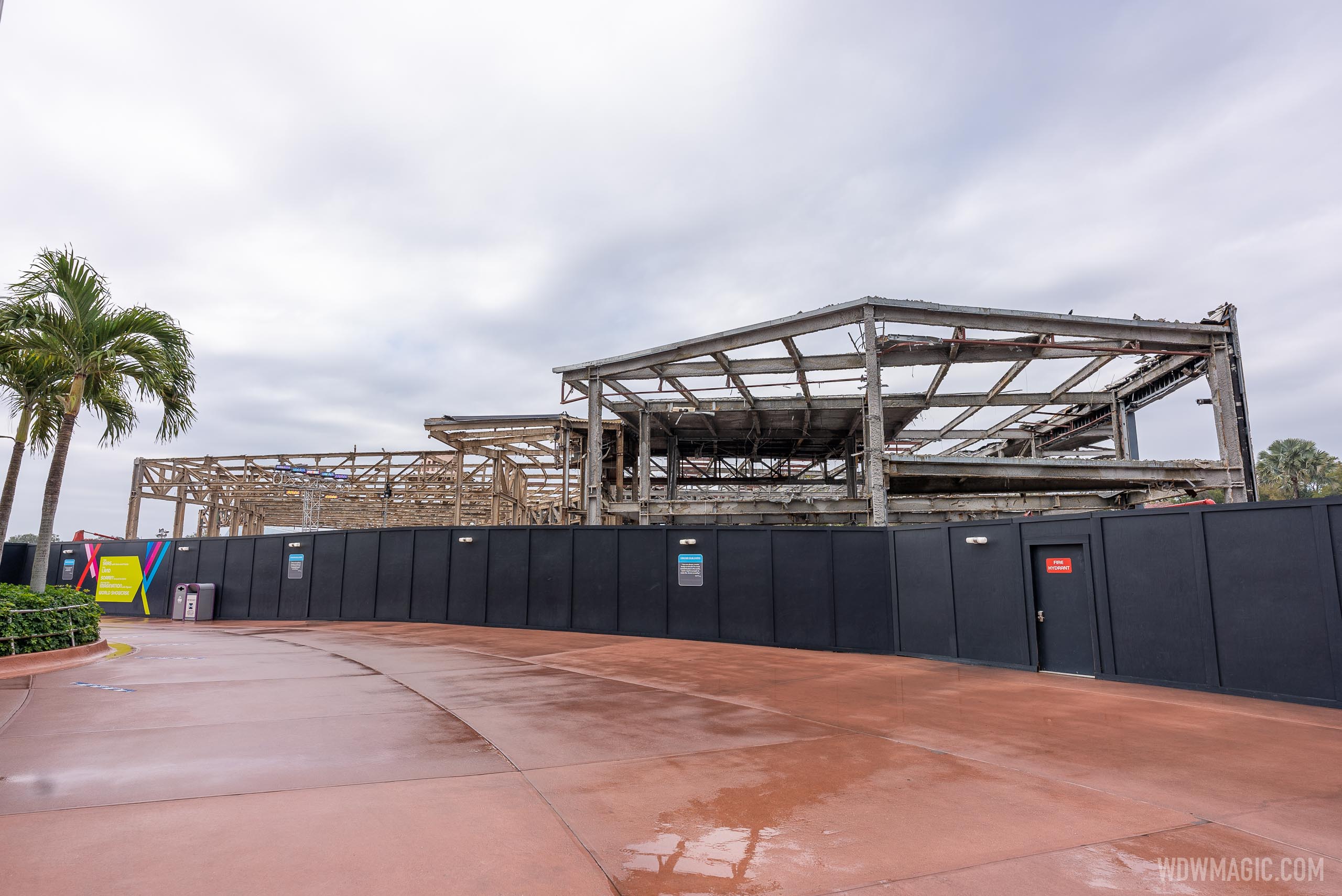 EPCOT Innoventions West demolition - February 17 2021