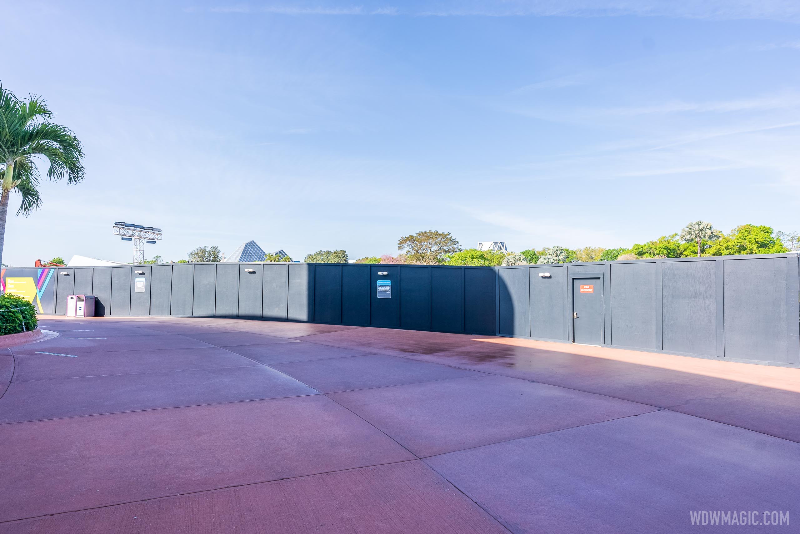 EPCOT Innoventions West demolition - March 15 2021 - Photo 2 of 6
