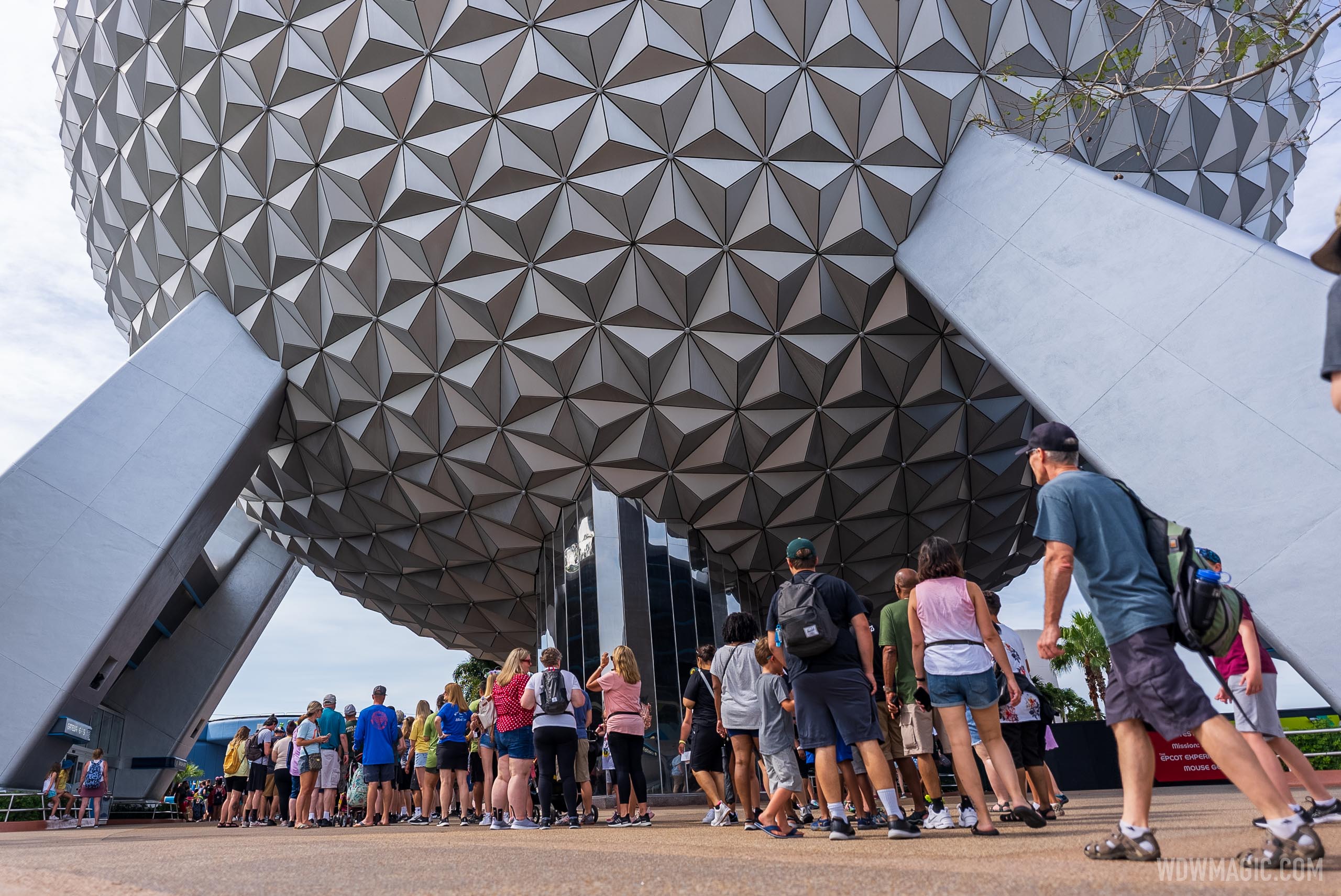 EPCOT rope drop June 23 2021 Photo 3 of 6
