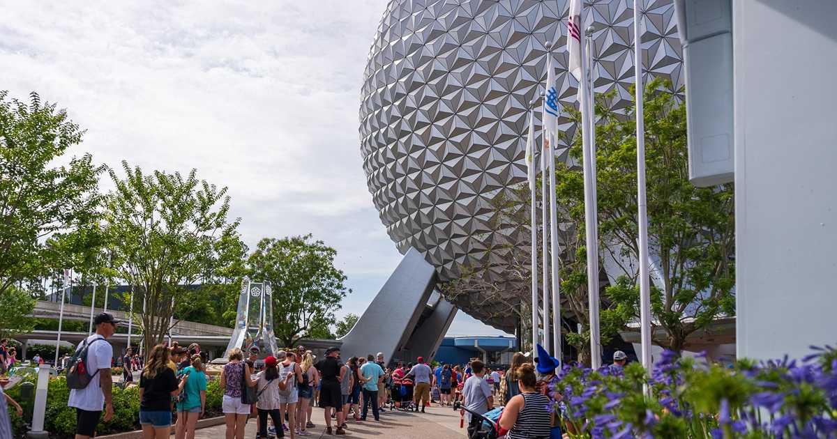 Epcot Rope Drop Science EPCOT rope drop June 23 2021 - Photo 6 of 6
