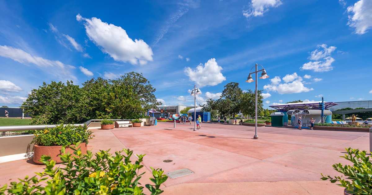 Epcot Bridge EPCOT bridge to World Showcase splash pad removed - Photo 3 of 5