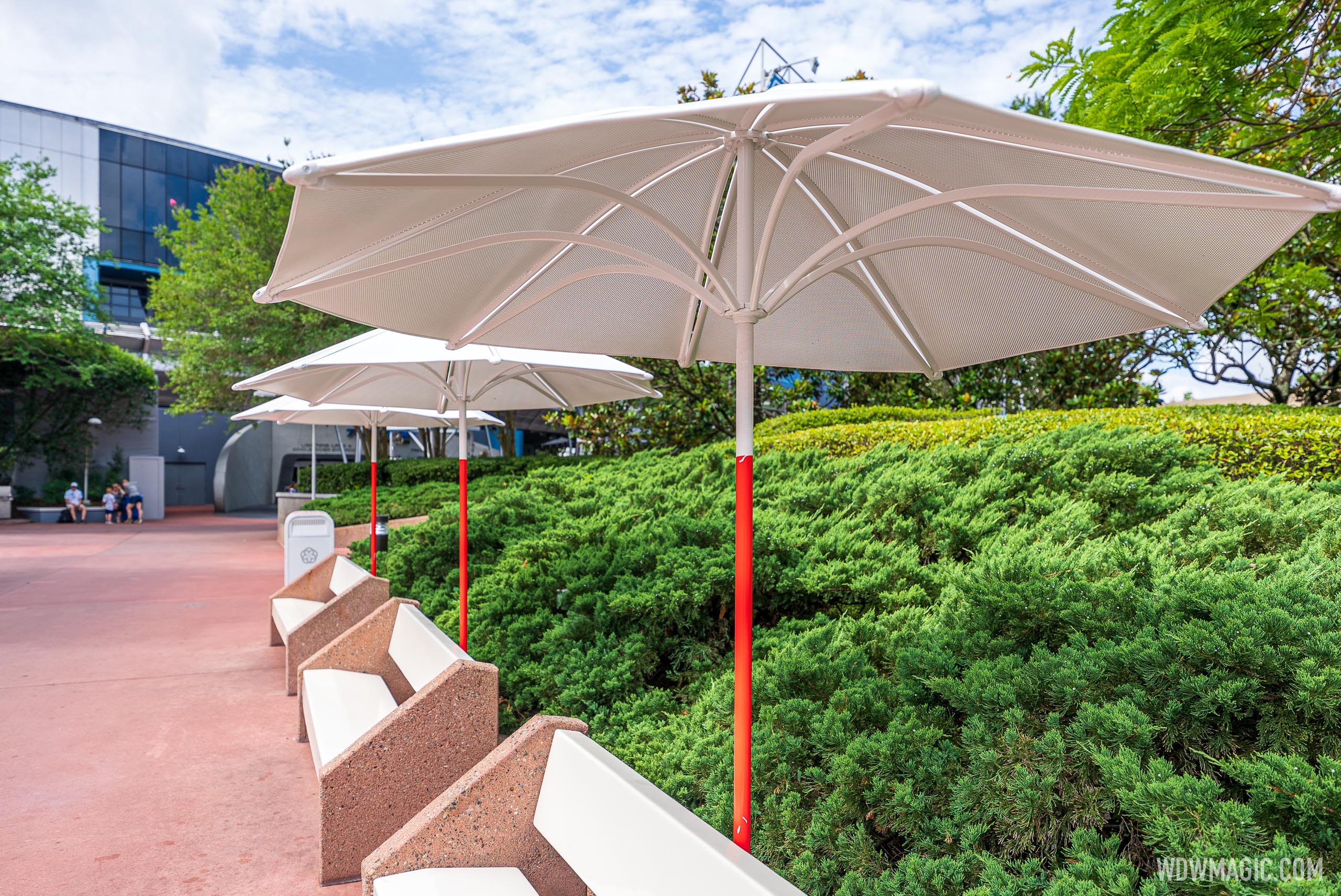New benches and Umbrellas in World Discovery - Photo 5 of 6