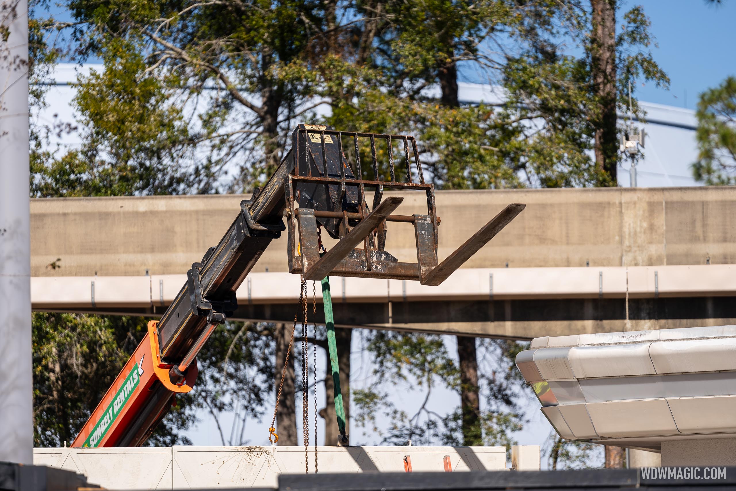 New backstage gate at former EPCOT Future World bypass - Photo 4 of 4