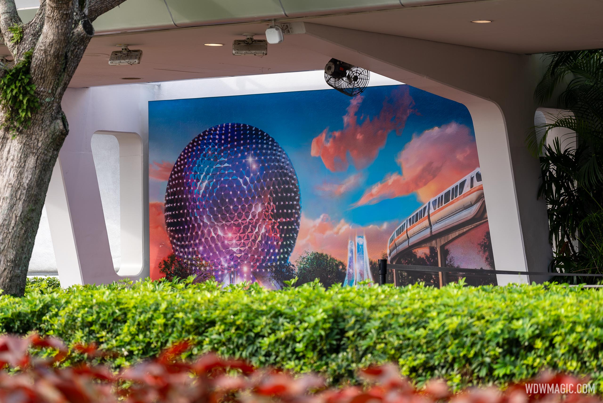 EPCOT Main Entrance Mural - Photo 1 of 6
