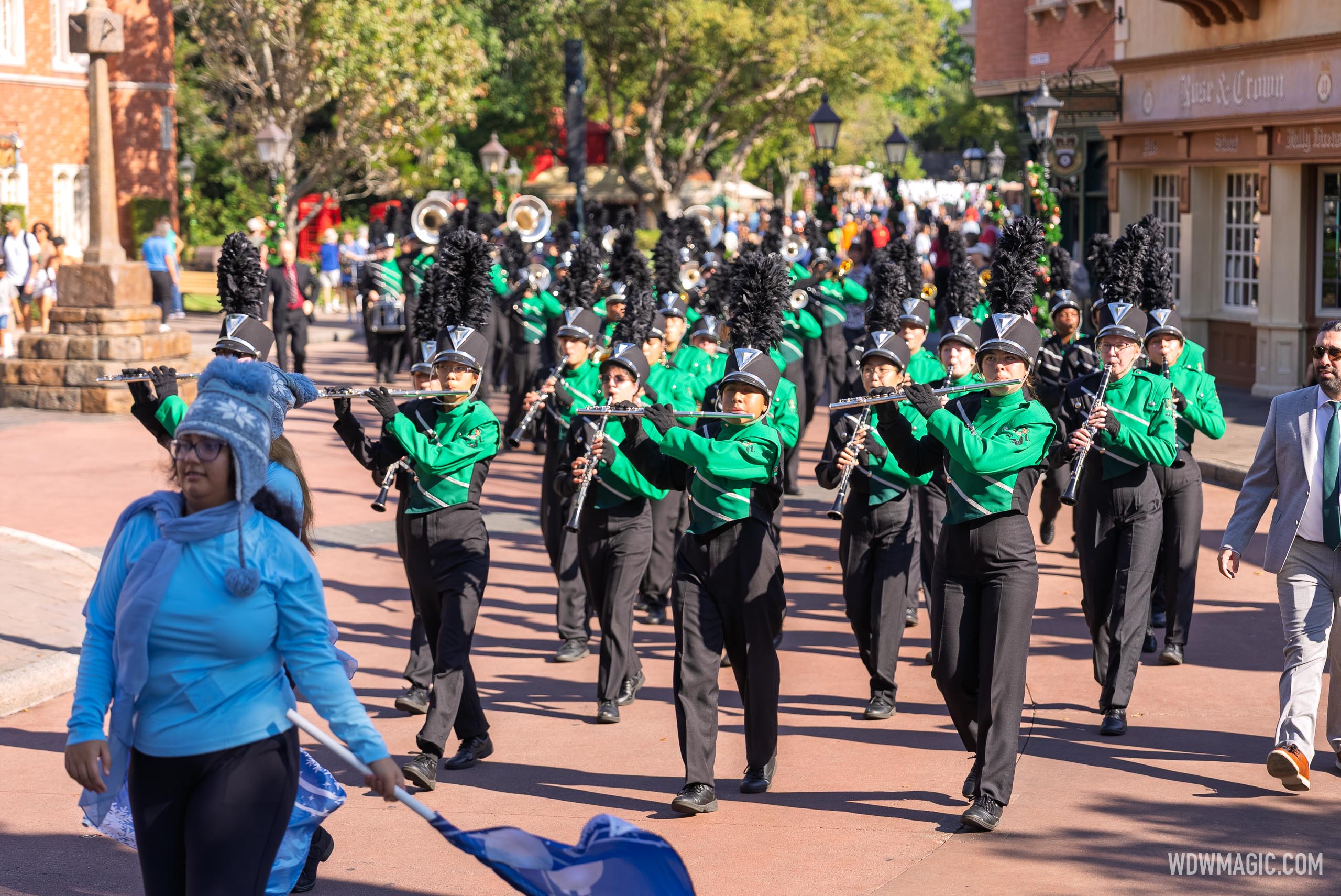 High School Marching Bands at EPCOT - Photo 2 of 6