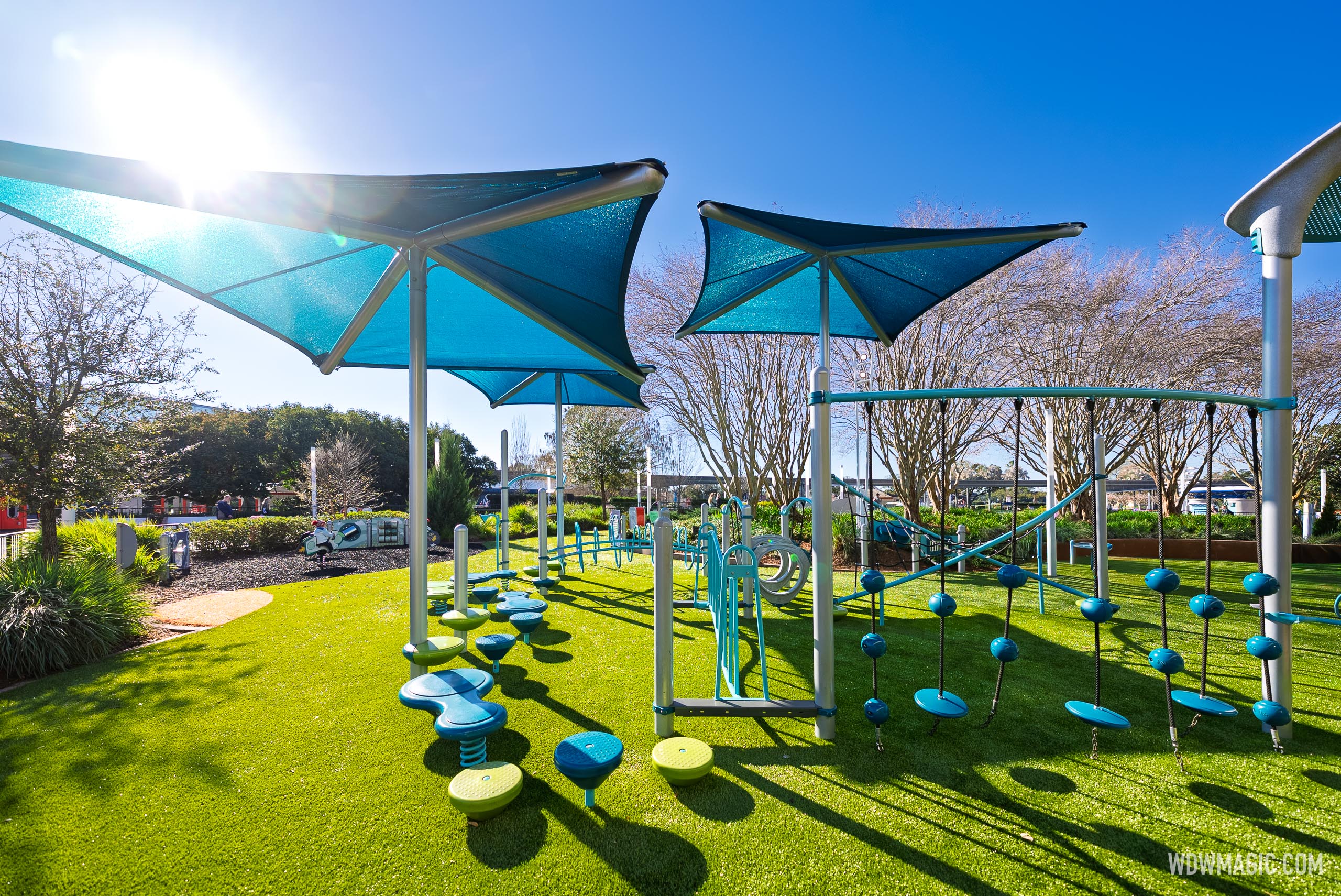 EPCOT's World Discovery Playground Returns With New Artificial Grass and Expanded Space