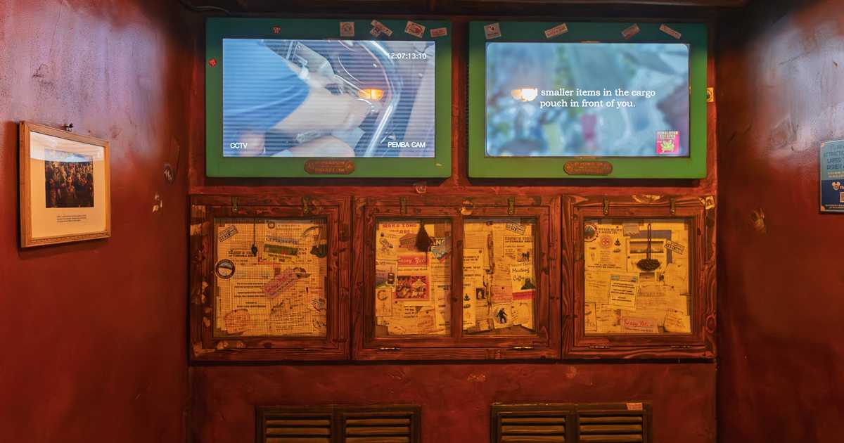 New Pre-Boarding Video Screens at Expedition Everest