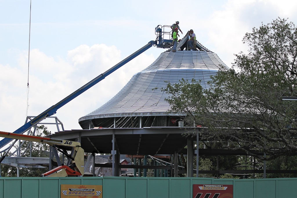 PHOTOS - Huge Fantasyland construction update as progress races forward