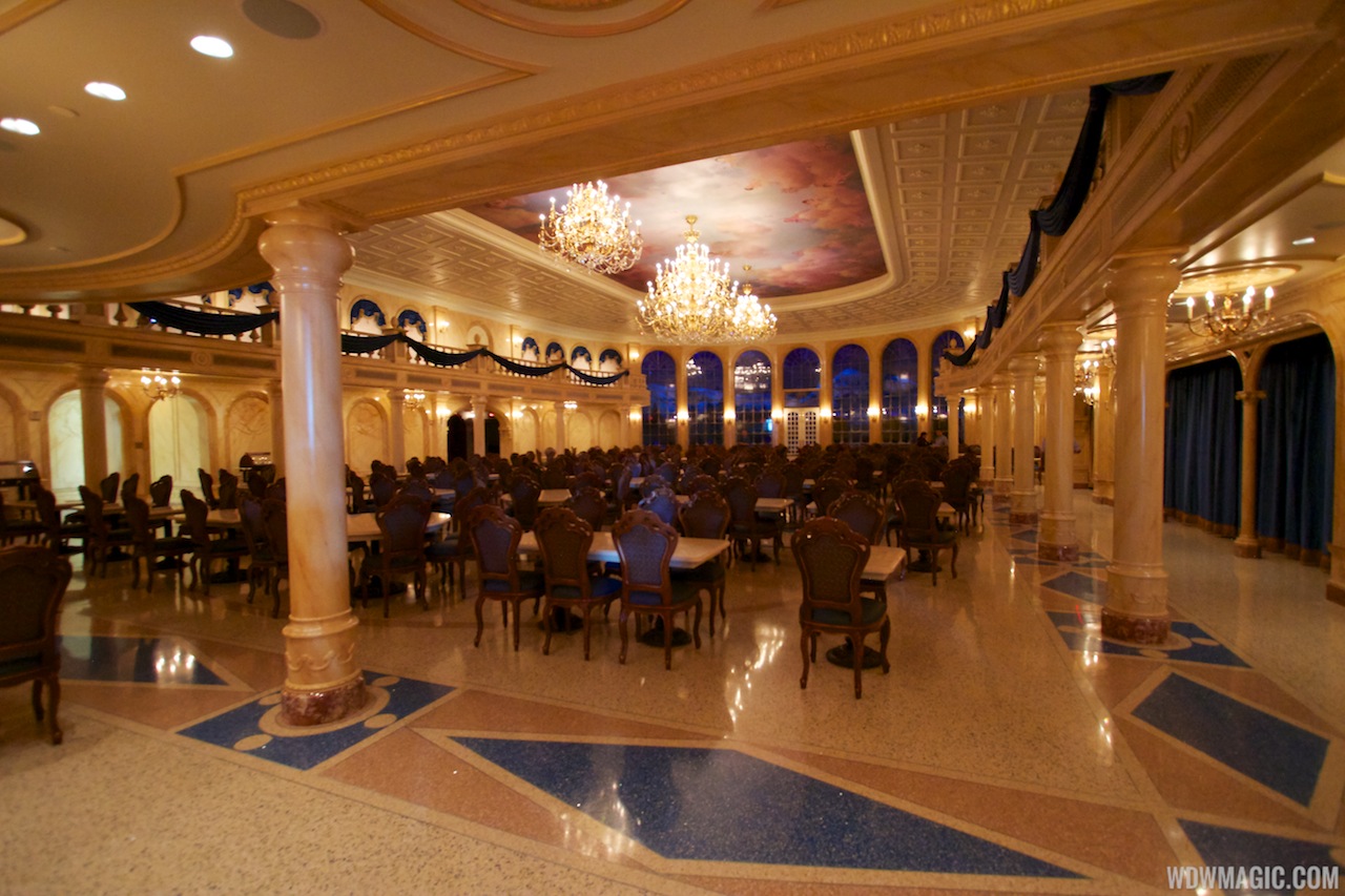 Inside Be Our Guest Restaurant Photo 18 Of 21
