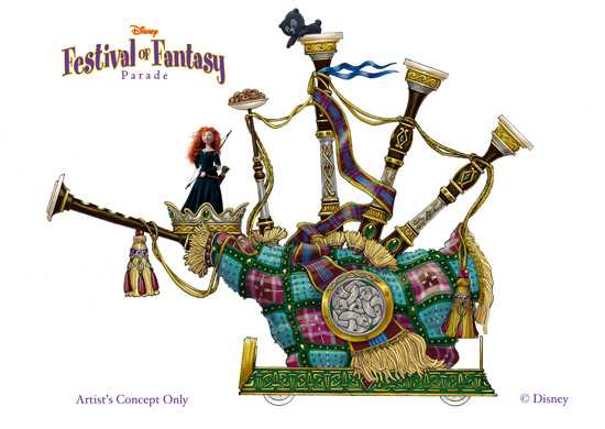 Concept Parade Festival of Fantasy Parade concept art - Photo 4 of 5