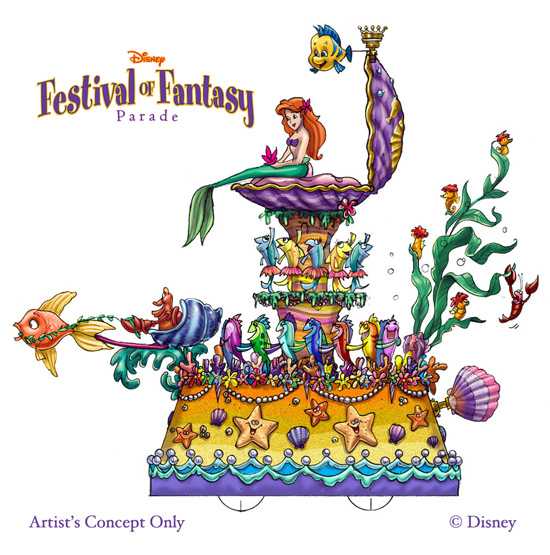 Concept Parade Festival of Fantasy Parade concept art - Photo 5 of 5