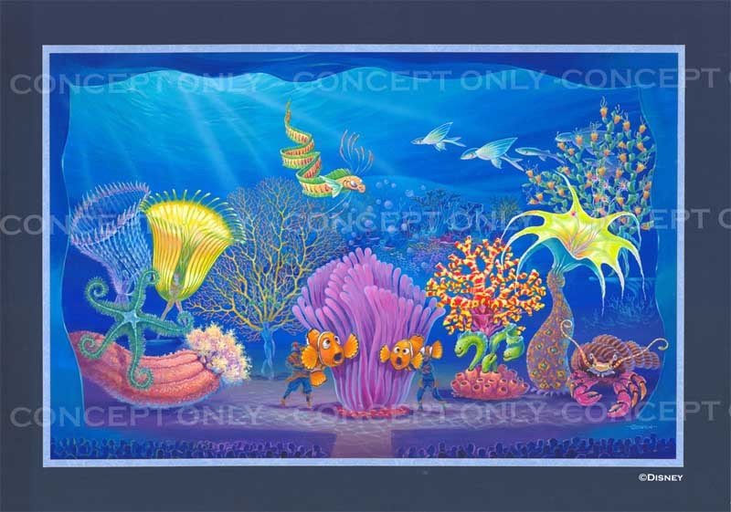 Finding Nemo The Musical Concept Art Photo 1 Of 1