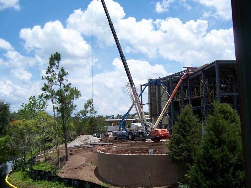 Finding Nemo - The Musical construction photos