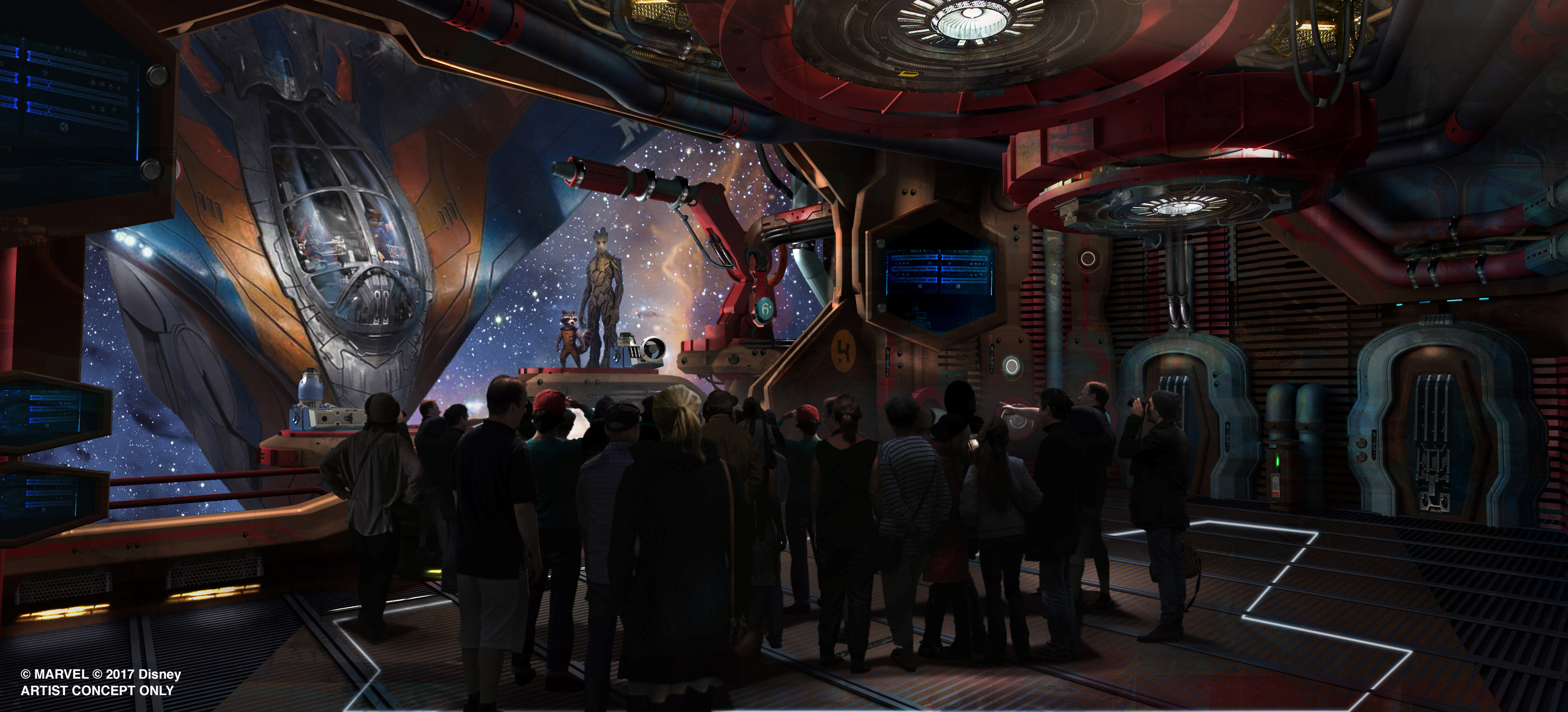 Guardians of the Galaxy concept art