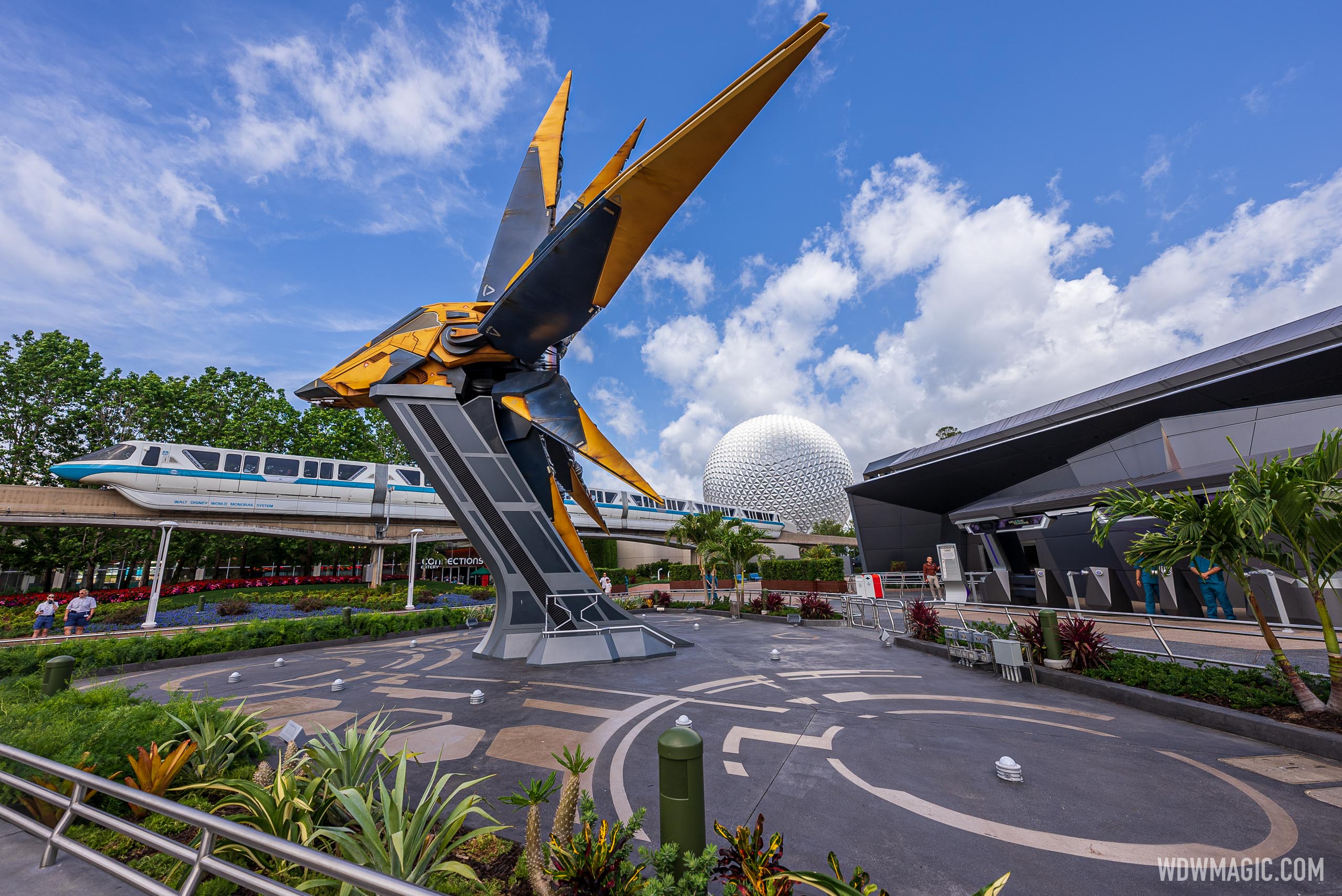 Guardians of the Galaxy Cosmic Rewind on ride POV video and photo