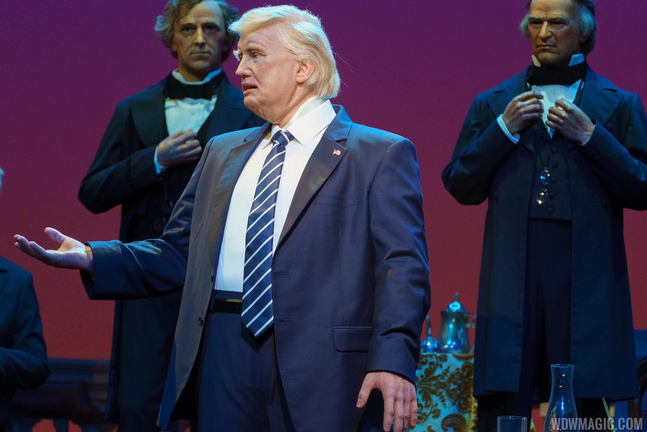 Image result for donald trump hall of presidents