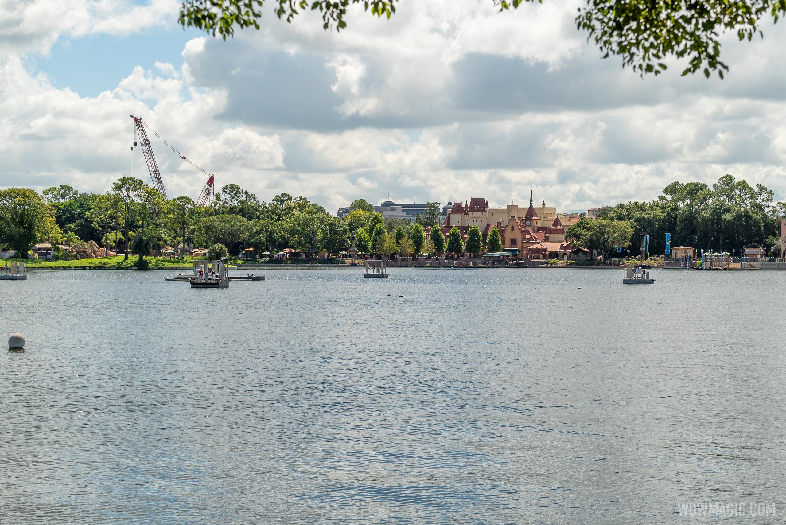 Expect more work in World Showcase Lagoon as new permit filed for Harmonious construction