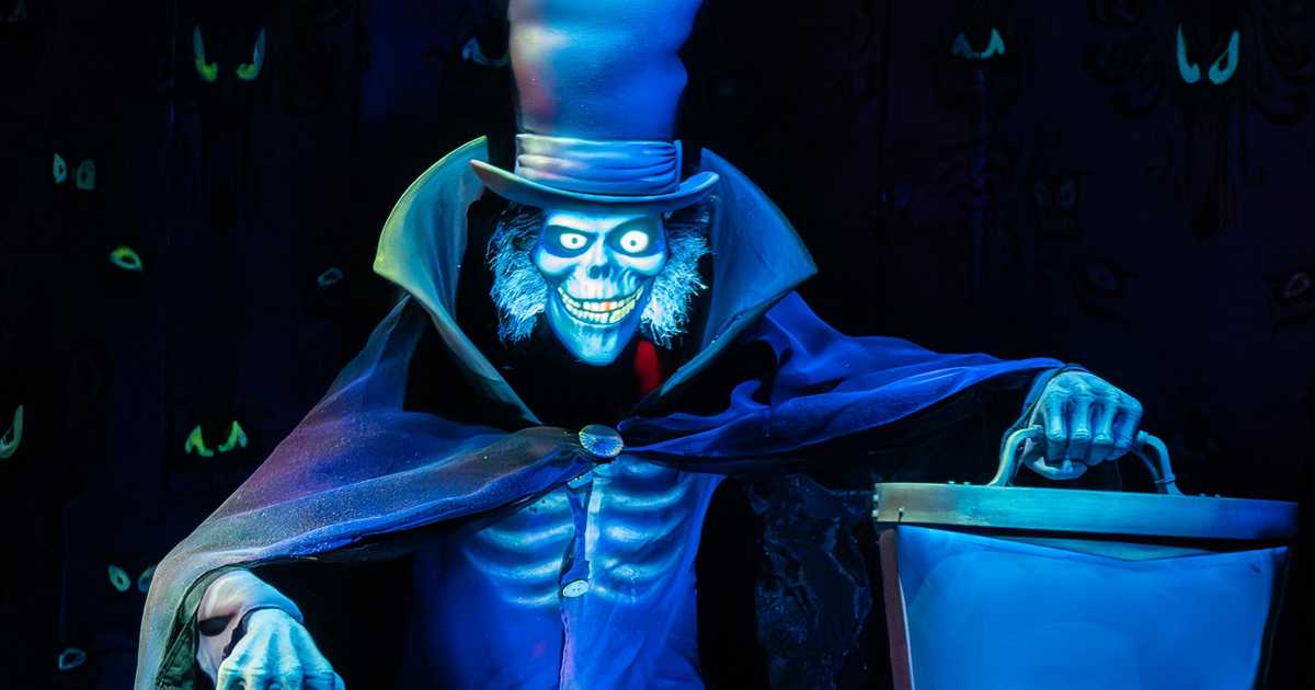 Hatbox Ghost at Magic Kingdom Haunted Mansion