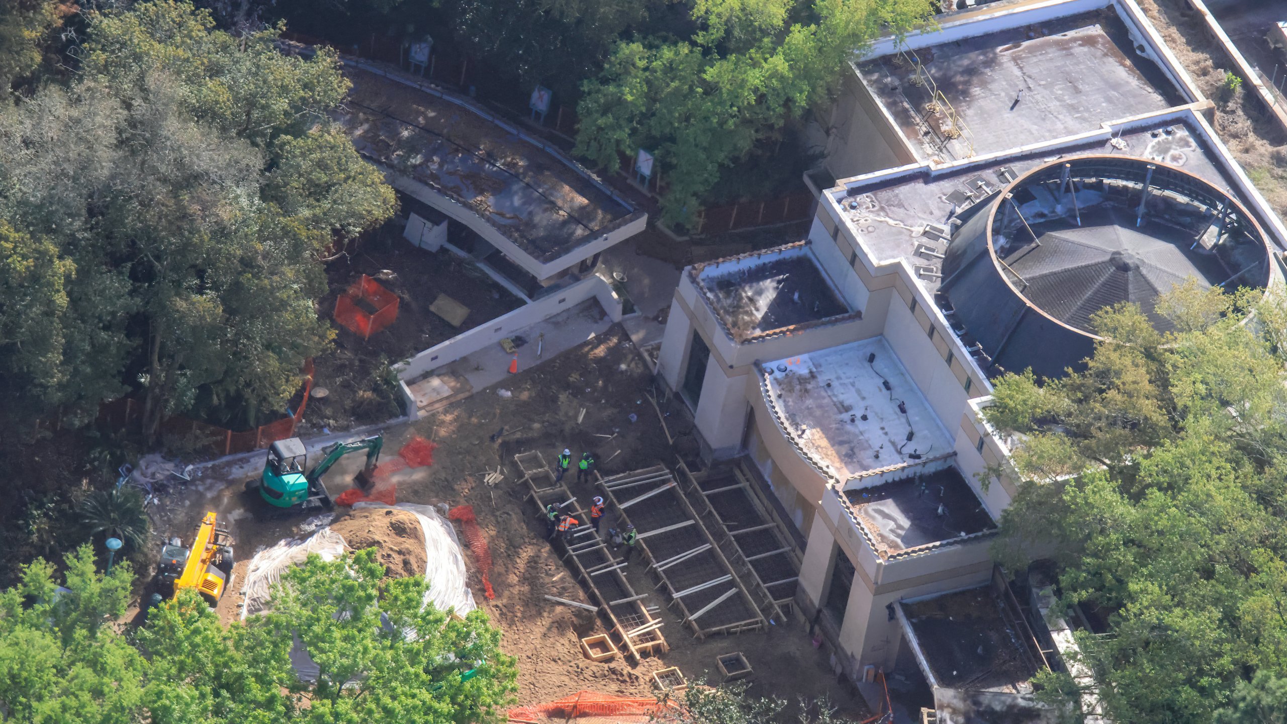 Indiana Jones Construction Aerials - Animal Kingdom March 13, 2026 ...