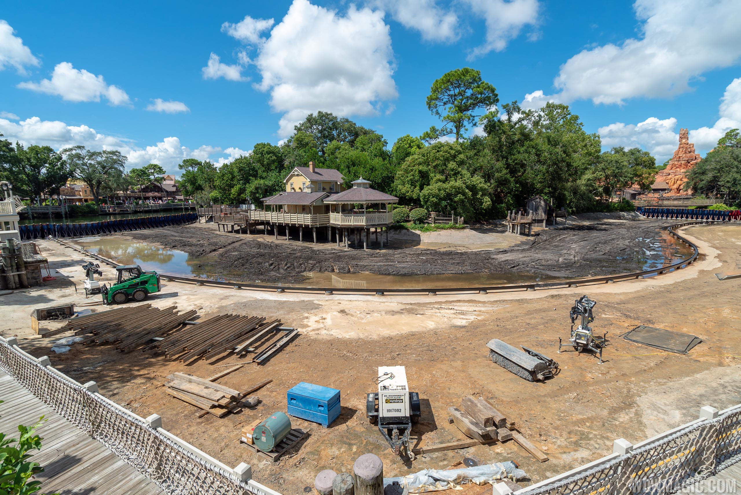 Rivers of America drained in 2018