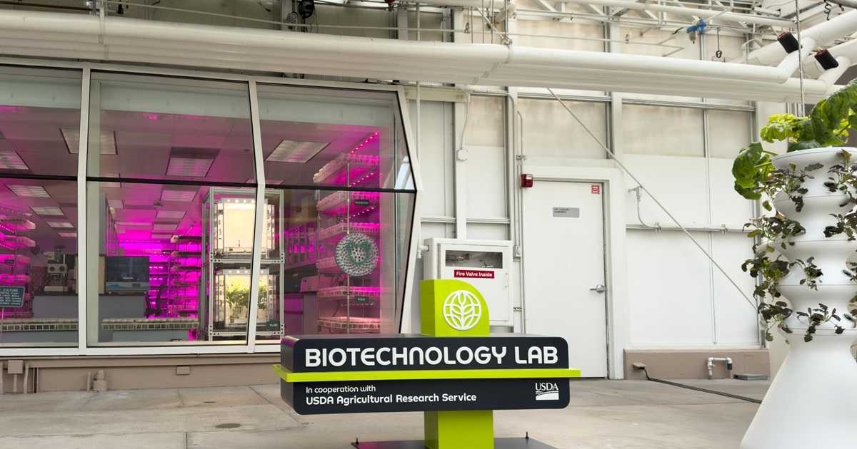 New Biotechnology Lab signage at Living with the Land - Photo 2 of 4