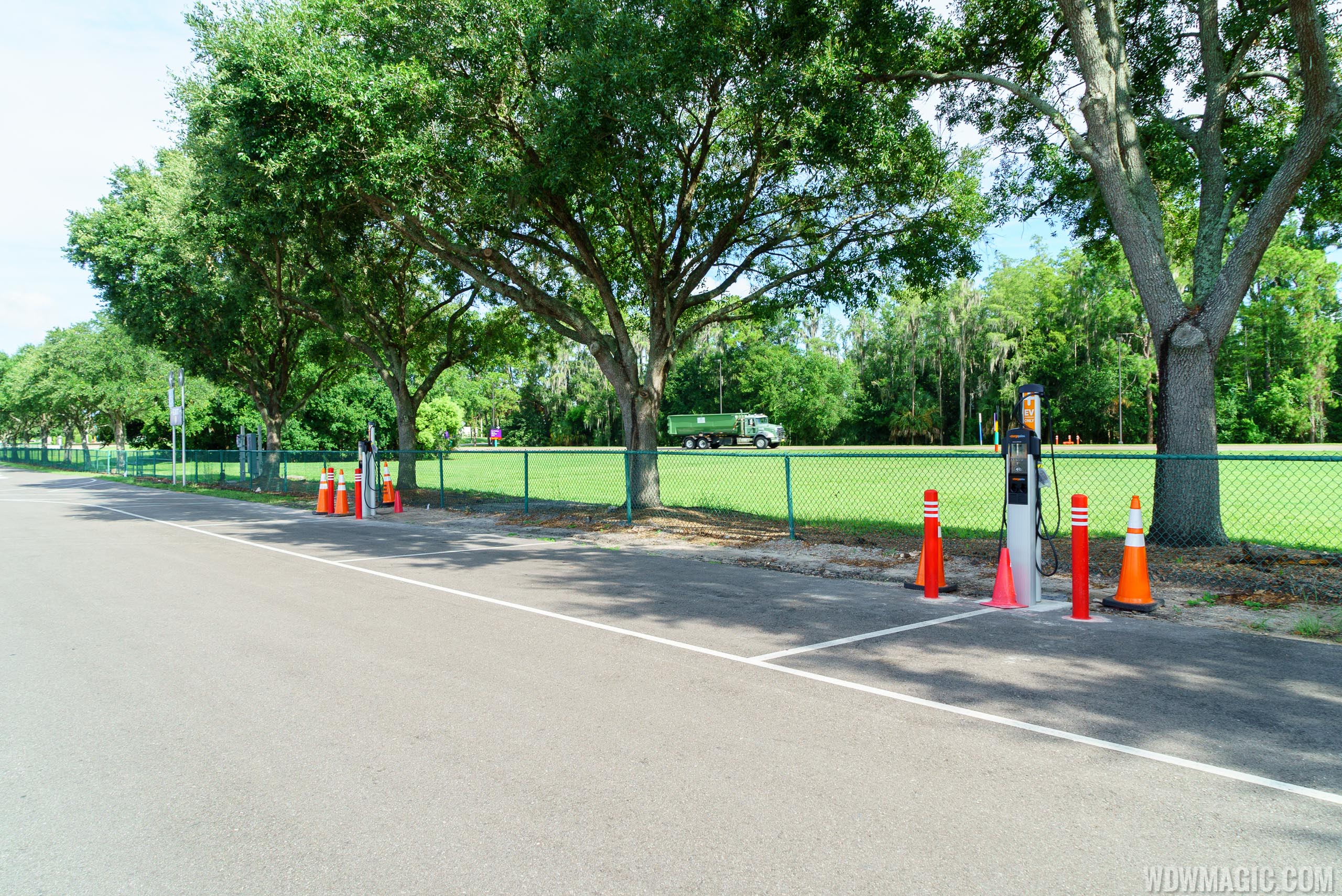PHOTOS Electric vehicle charging stations coming to the Magic Kingdom